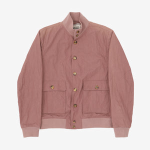 Cotton Blend Bomber Jacket