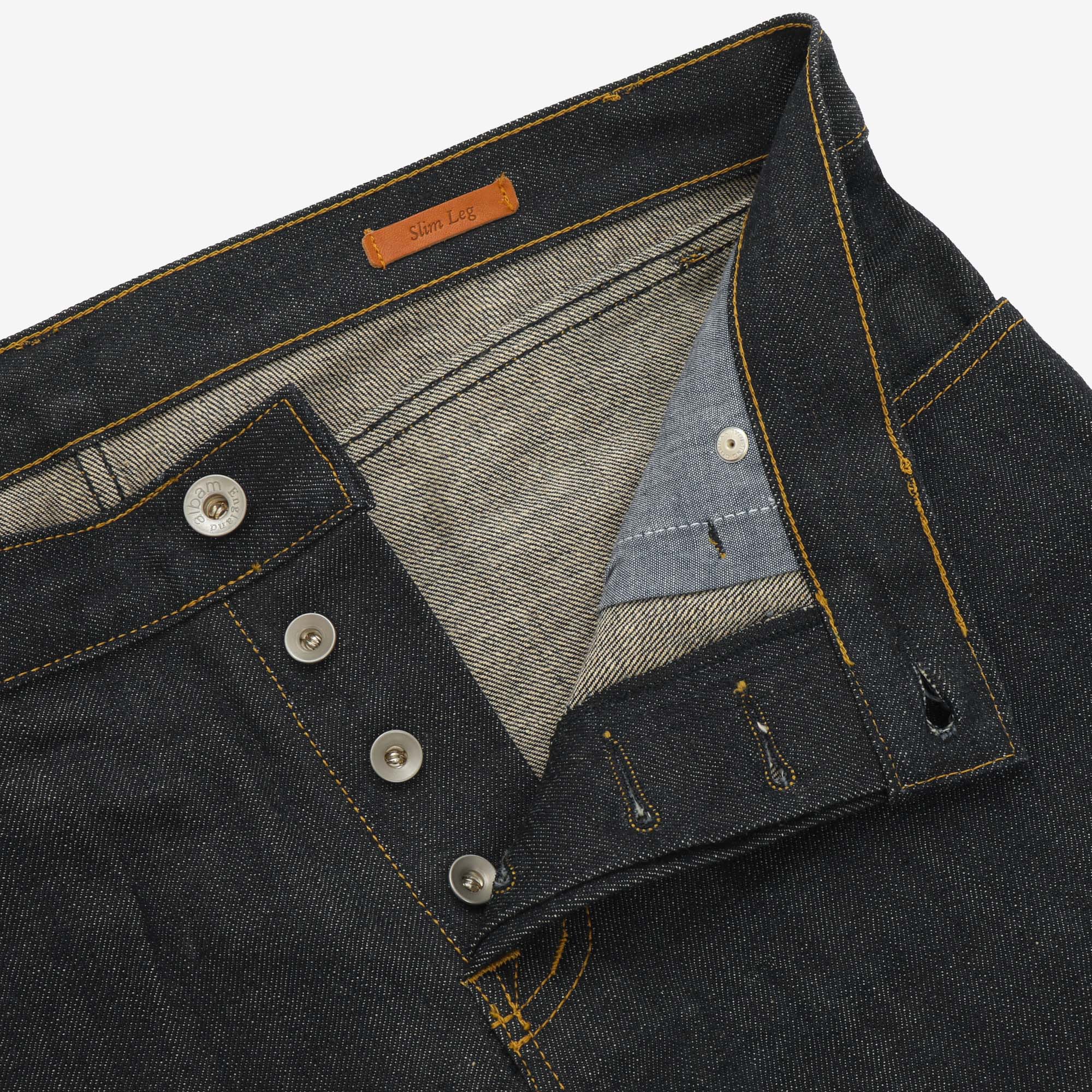 Slim Leg Selvedge Jeans