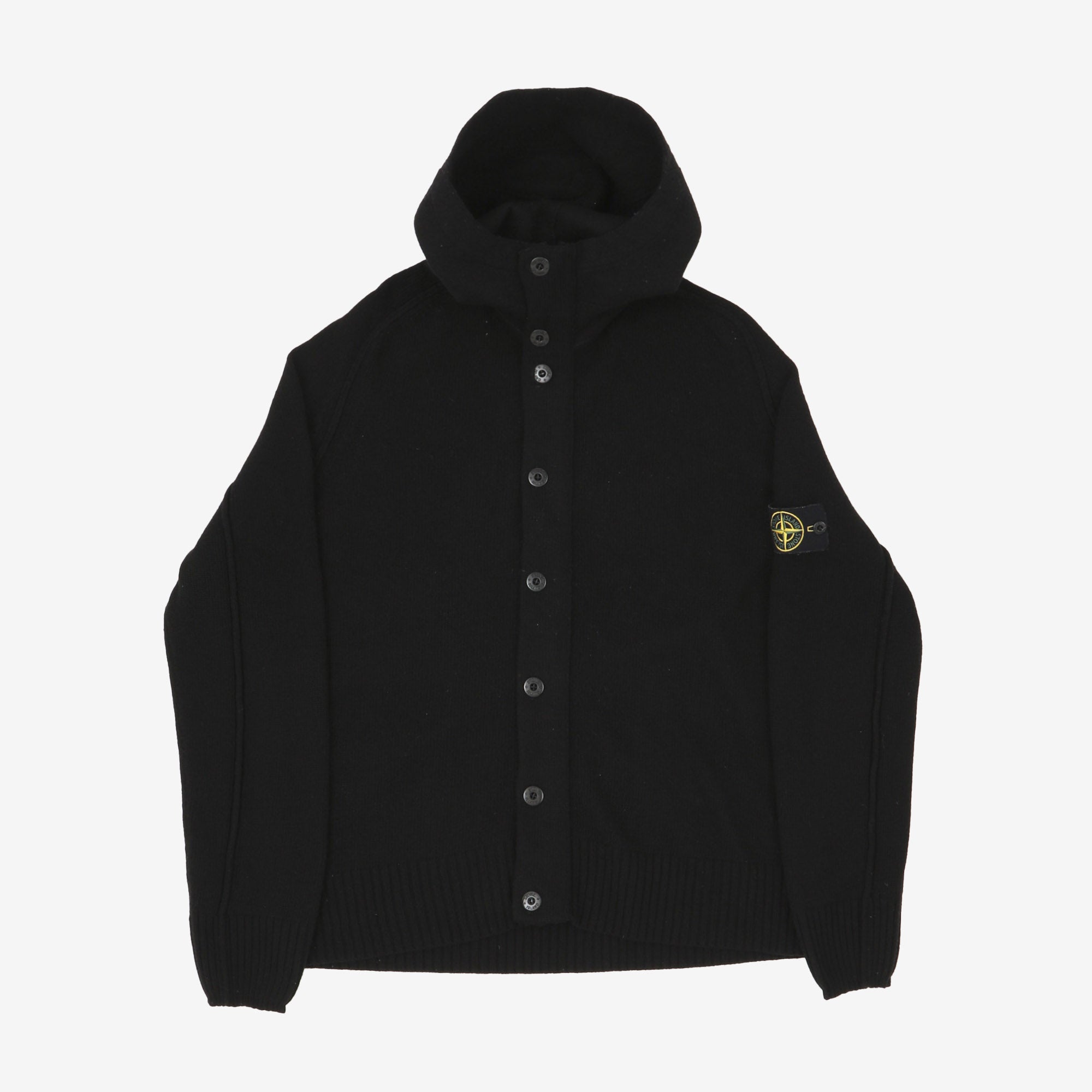 Hooded Knit Sweatshirt