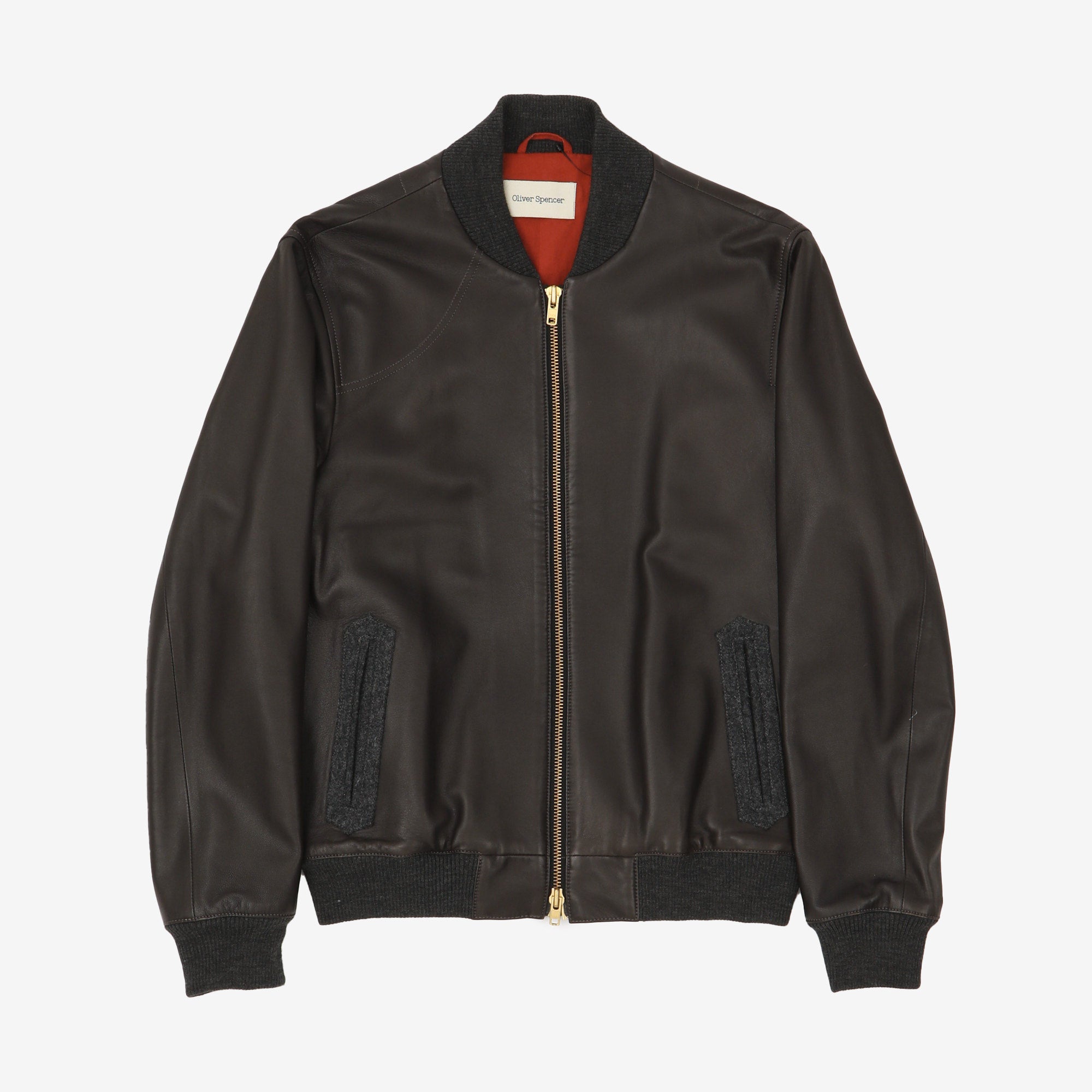 Leather Bomber