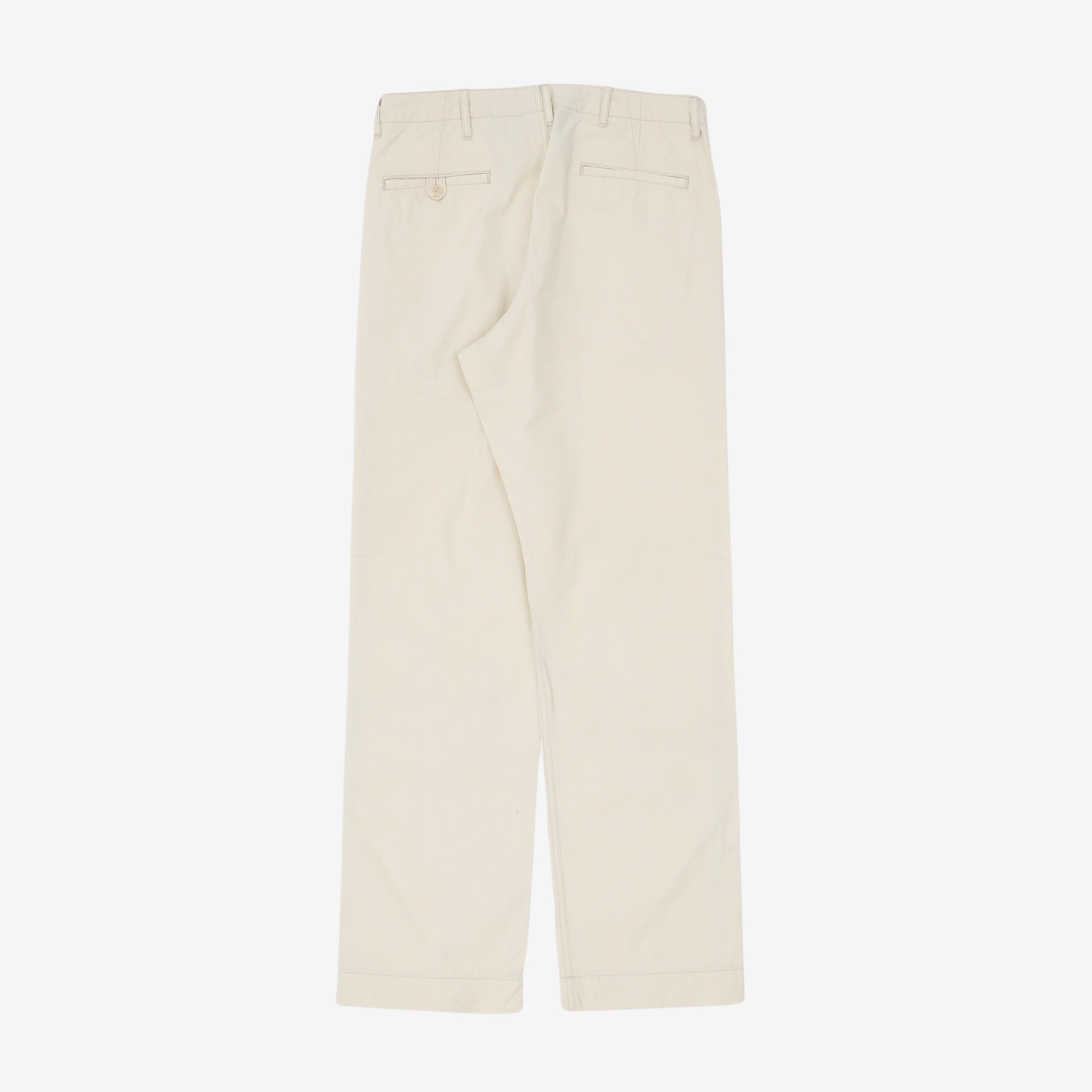 Straight Leg Cotton Pants