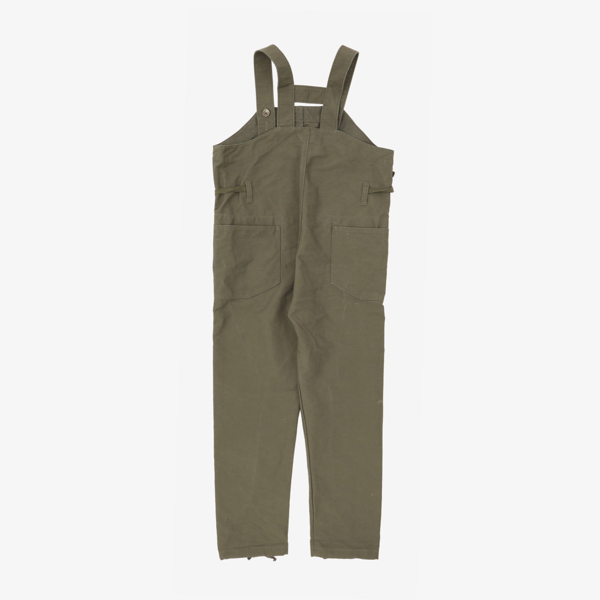 Relaxed Cotton Overalls