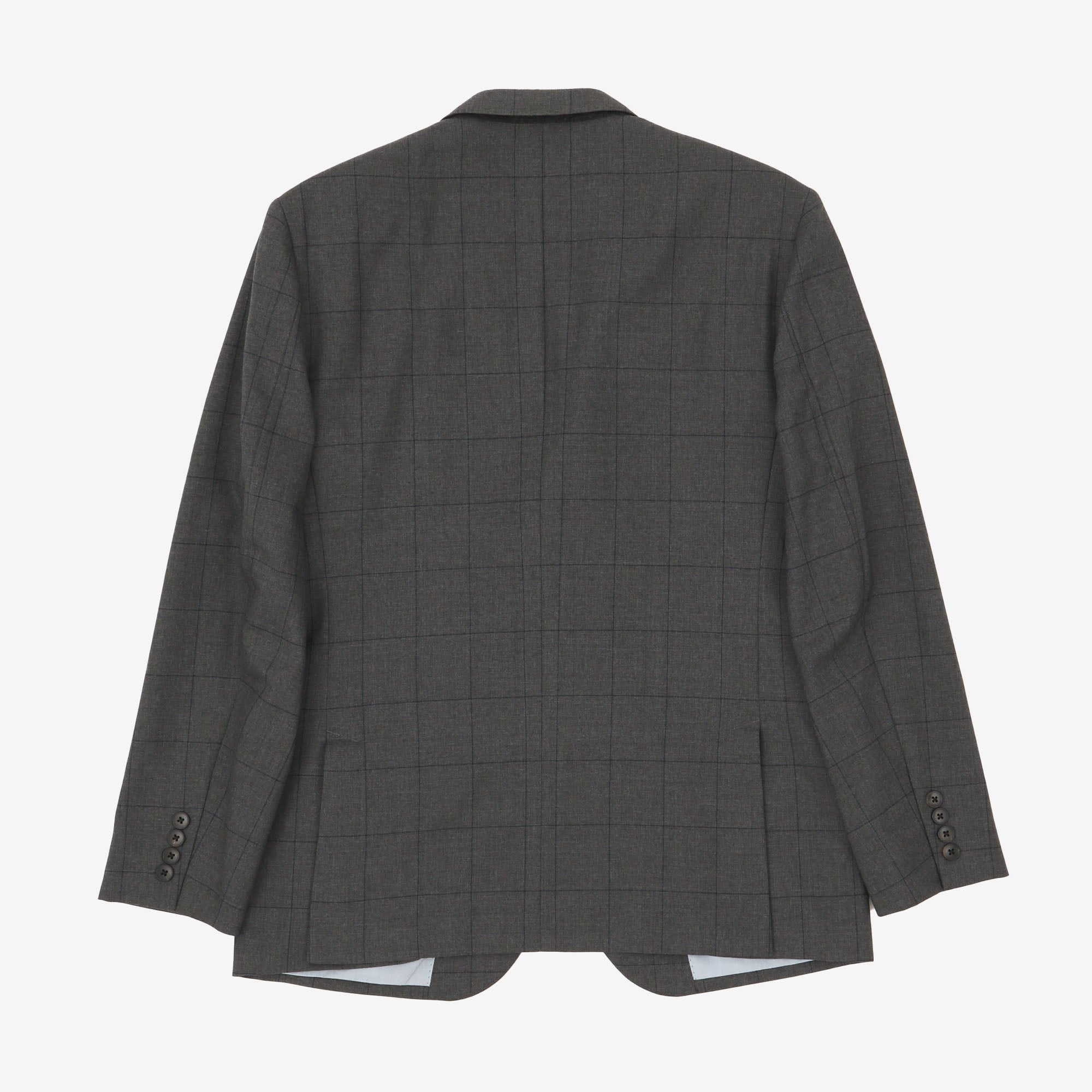 Wool Check Blazer