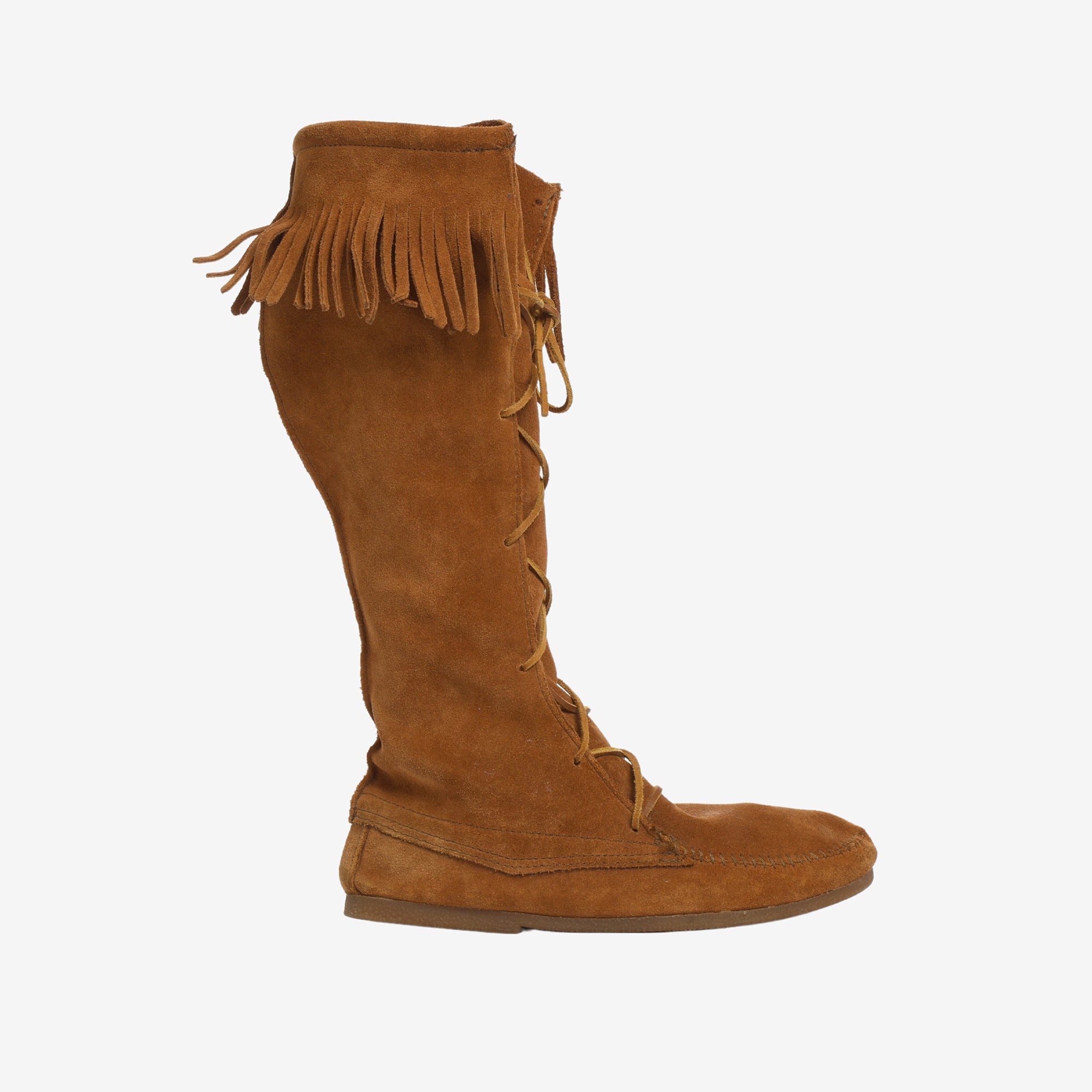 Moccasins 1922 Suede Knee High Boots