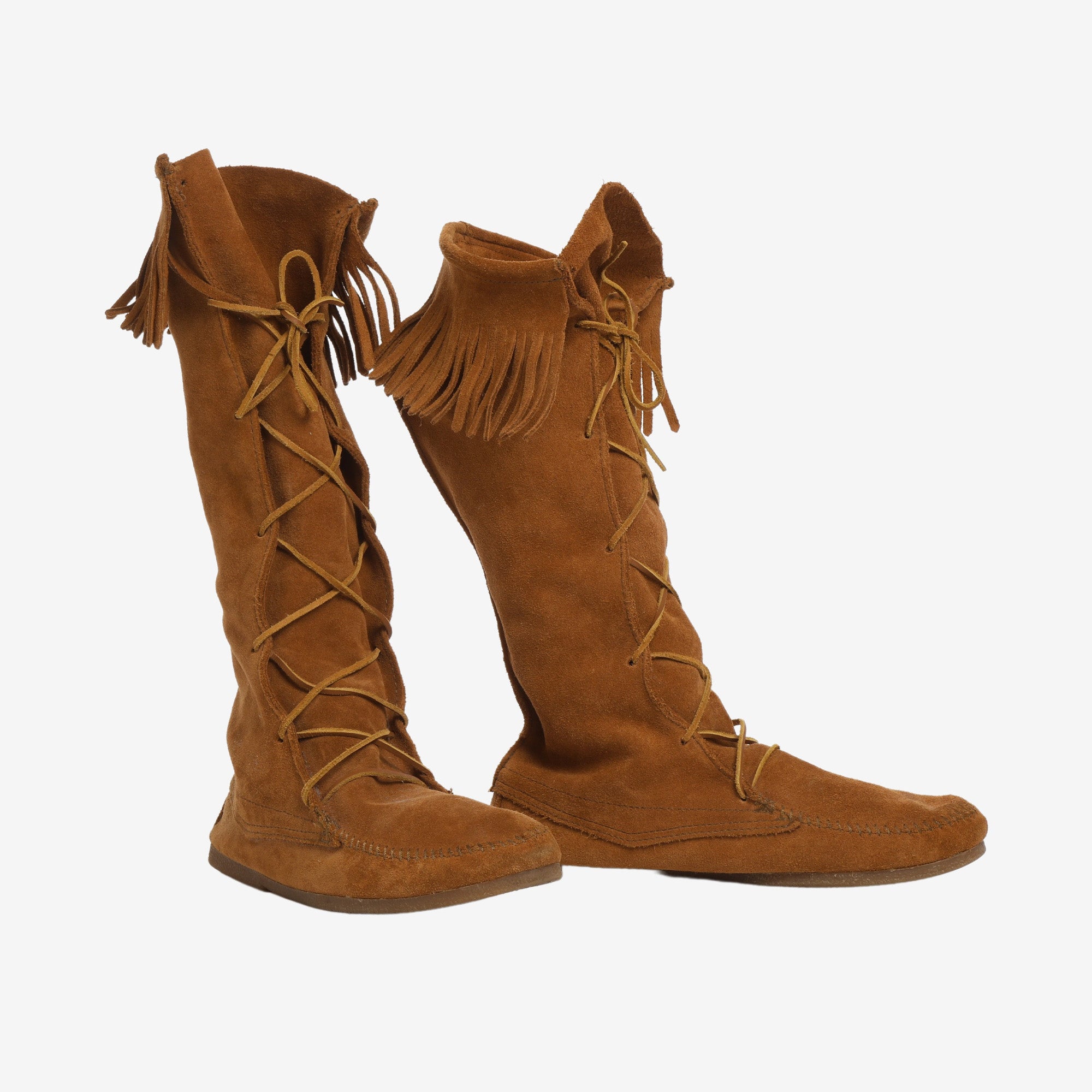 Moccasins 1922 Suede Knee High Boots