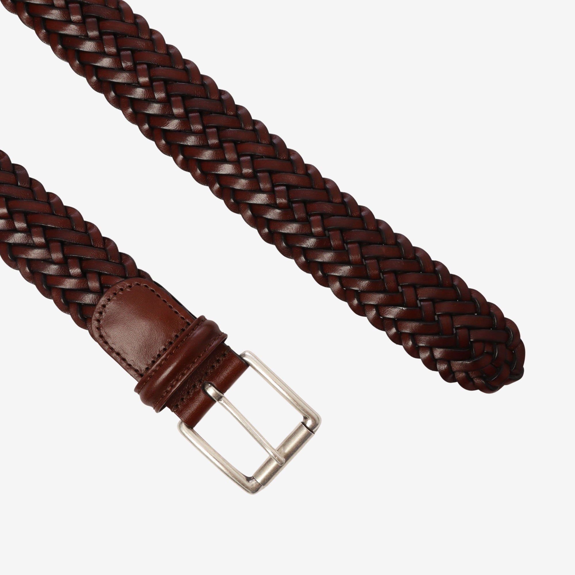 Woven Leather Belt