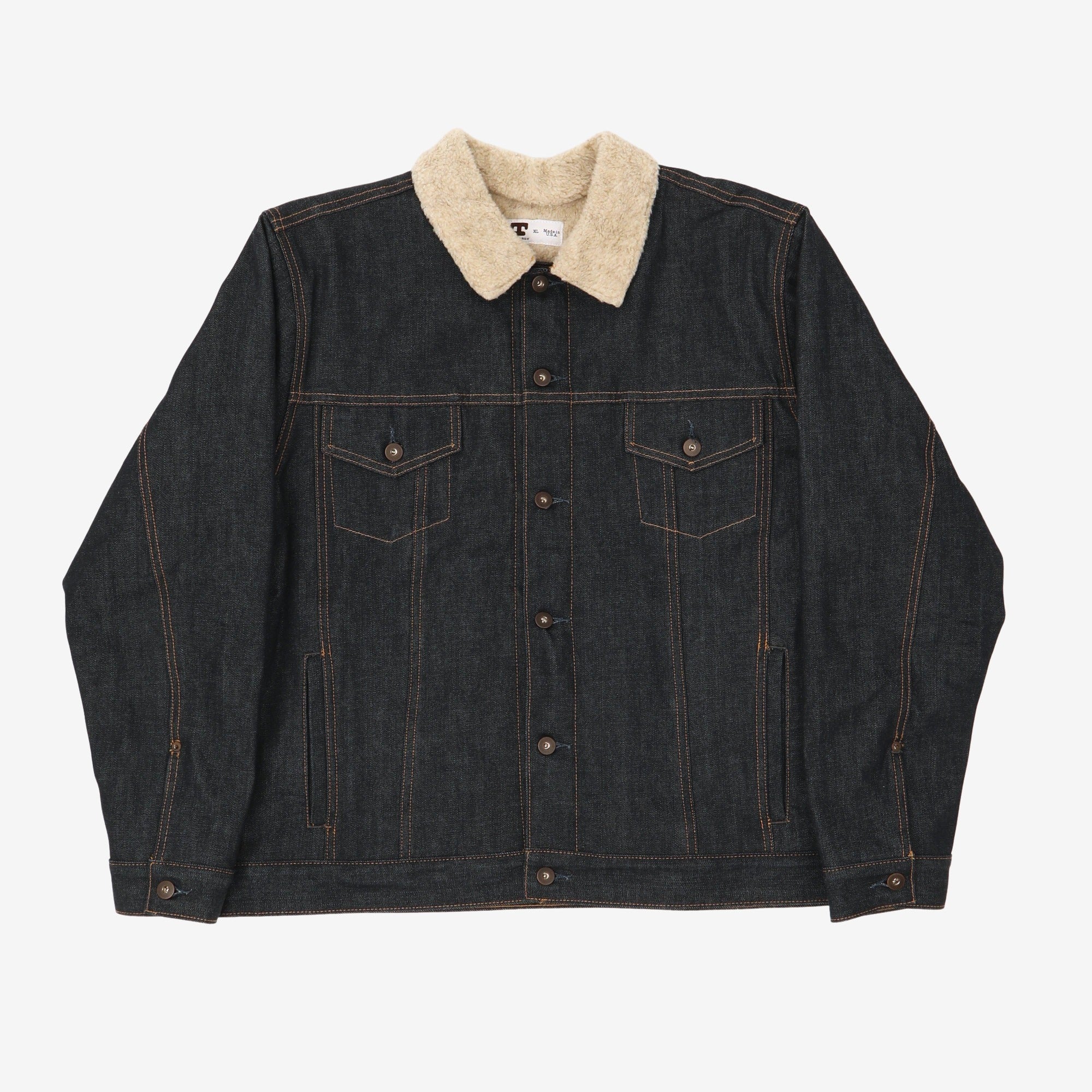 Sherpa Lined Jean Jacket