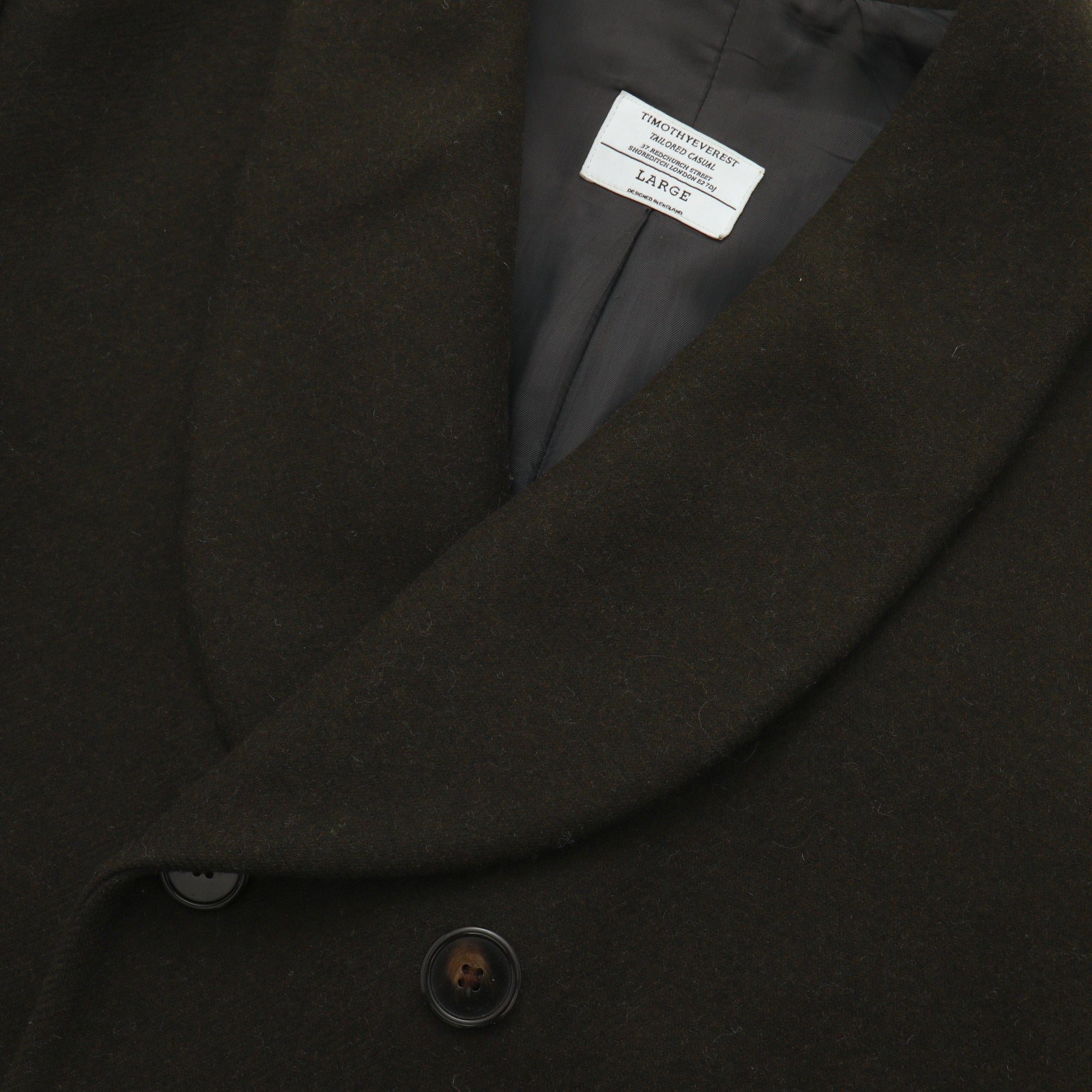 Tailored Casual Overcoat