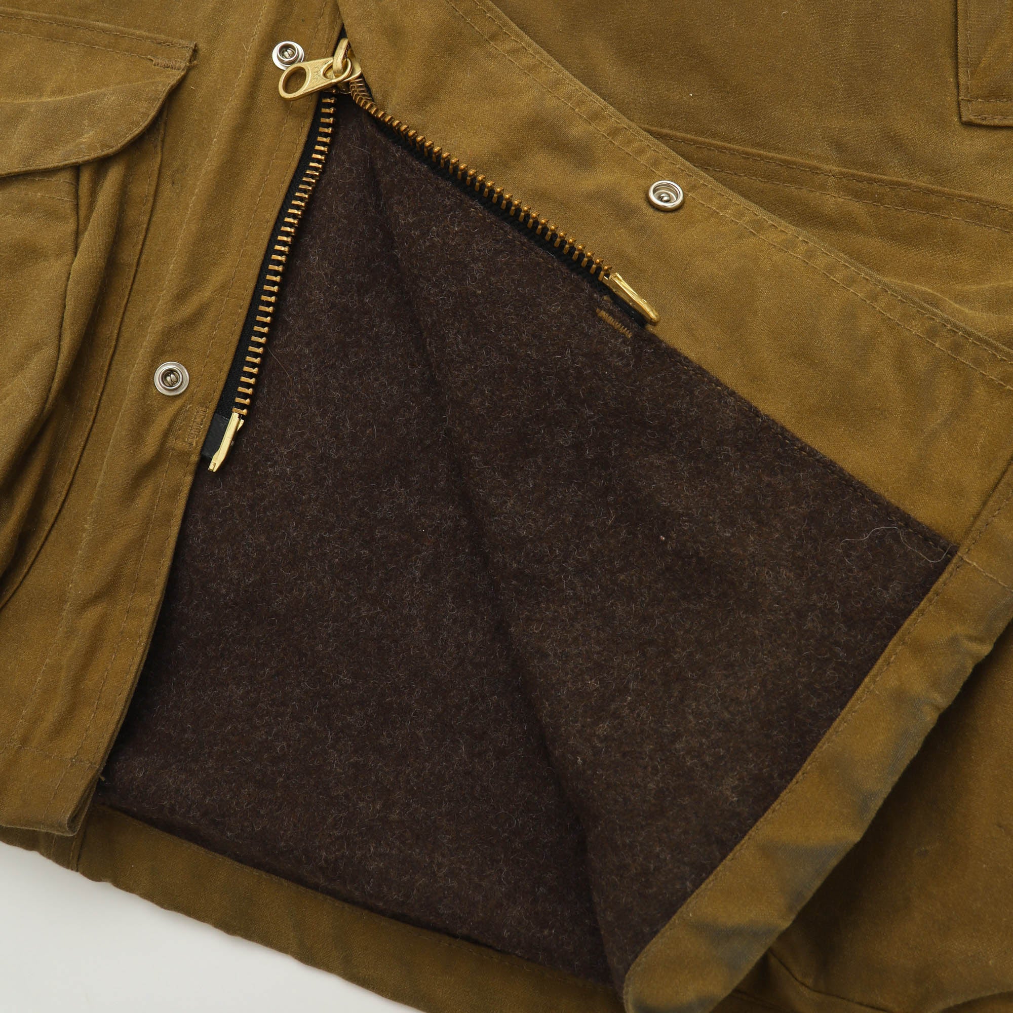 Hooded Mackinaw Wool Jacket