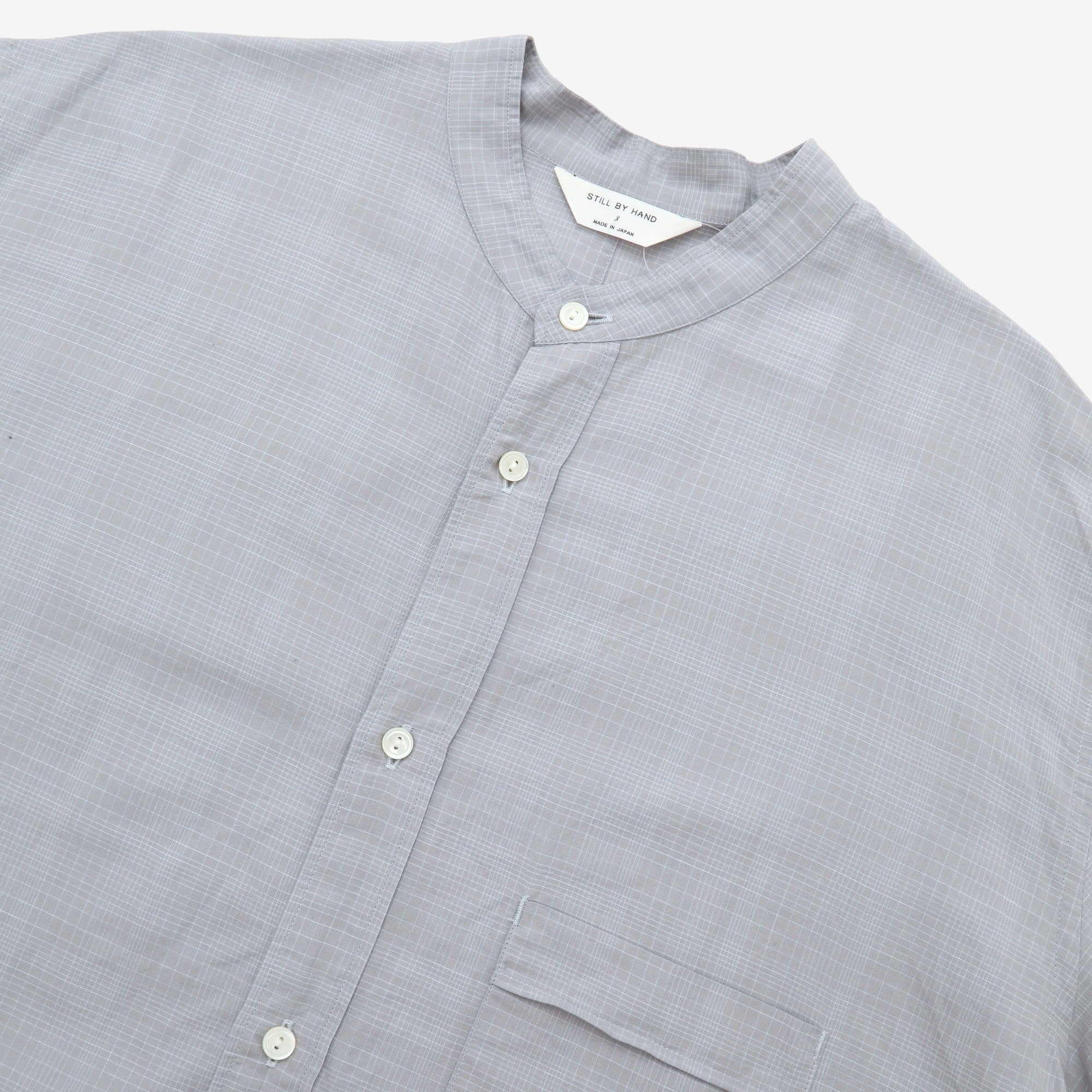 Band Collar PO Shirt