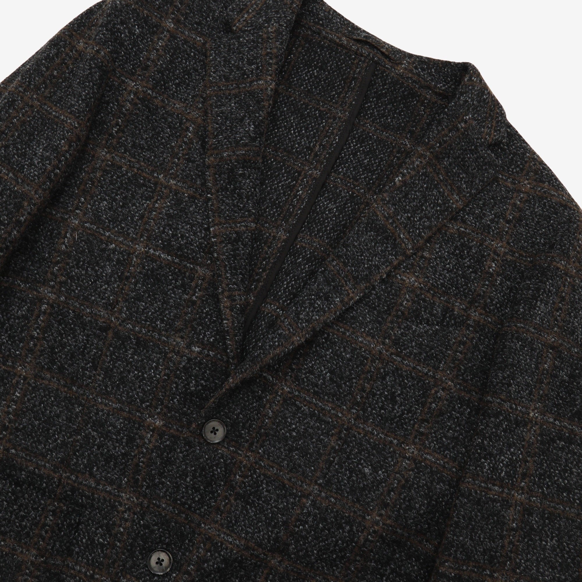 Check Wool Blazer