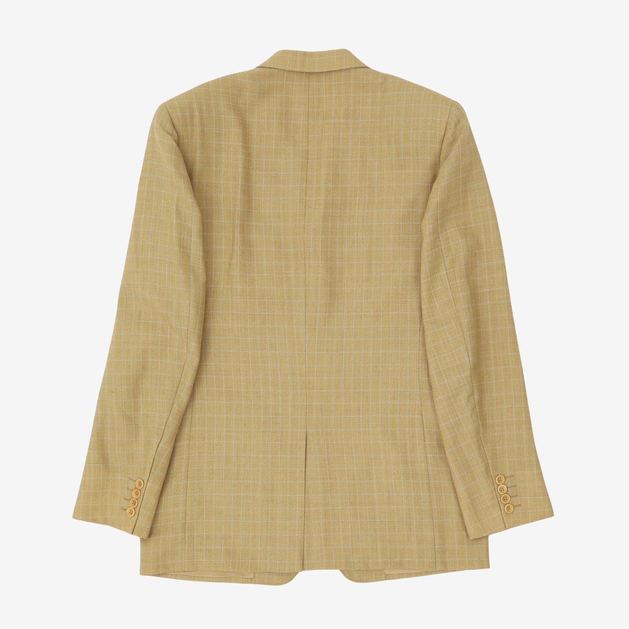 Wool Check Blazer
