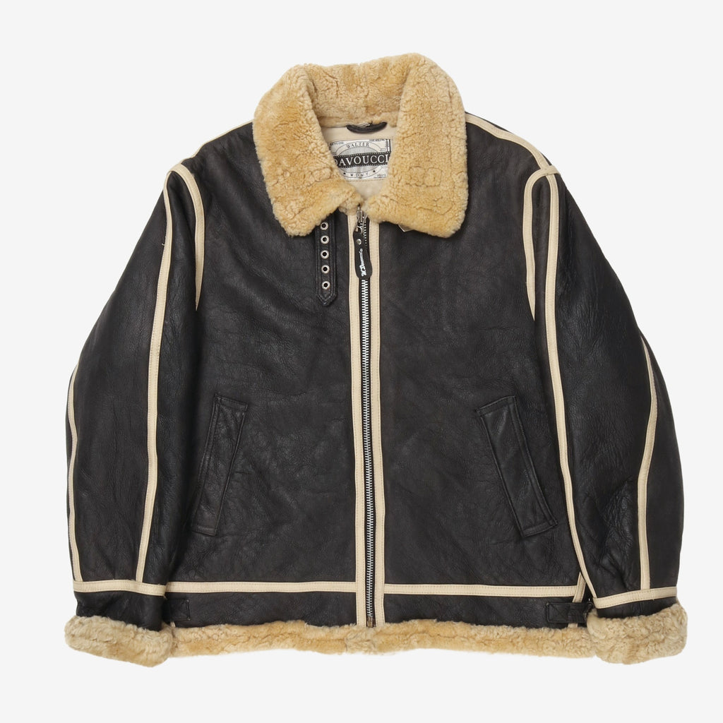 Walter davoucci shearling coat hotsell