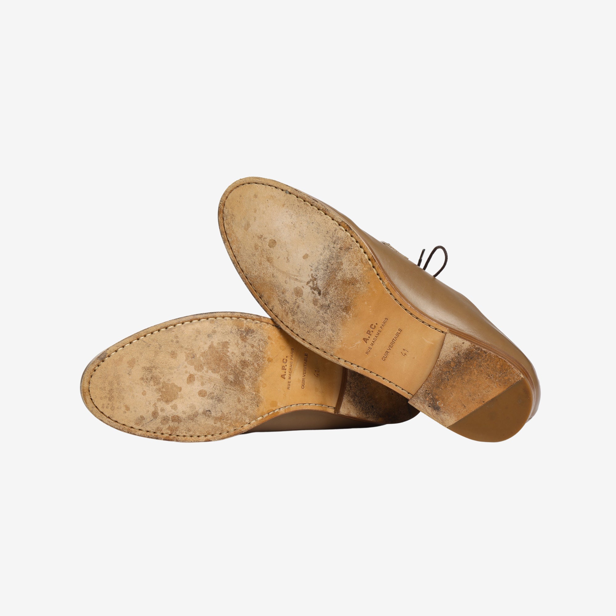 Leather Derby Shoes