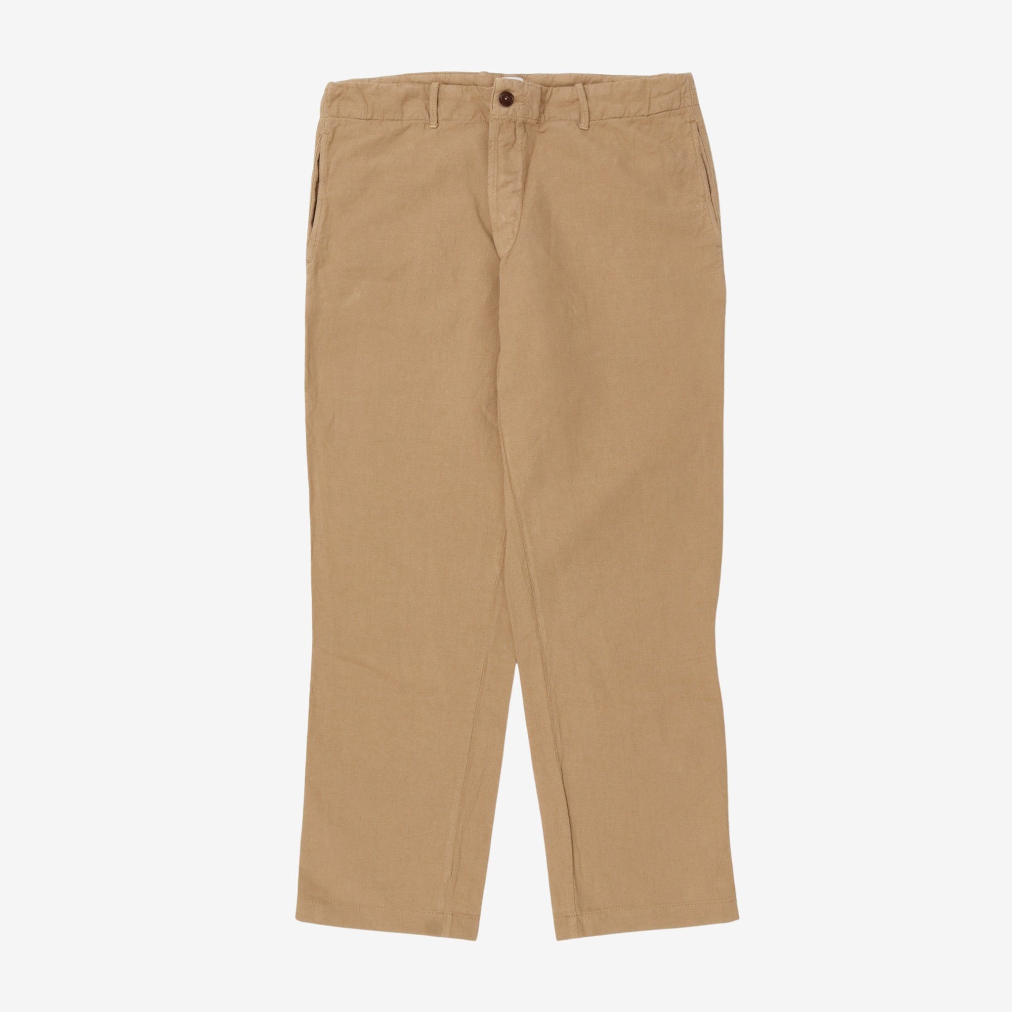 Linen Blend Trousers