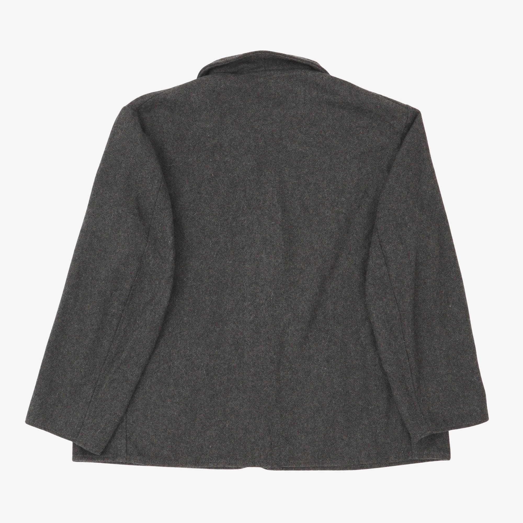 French Wool Blend Chore Coat