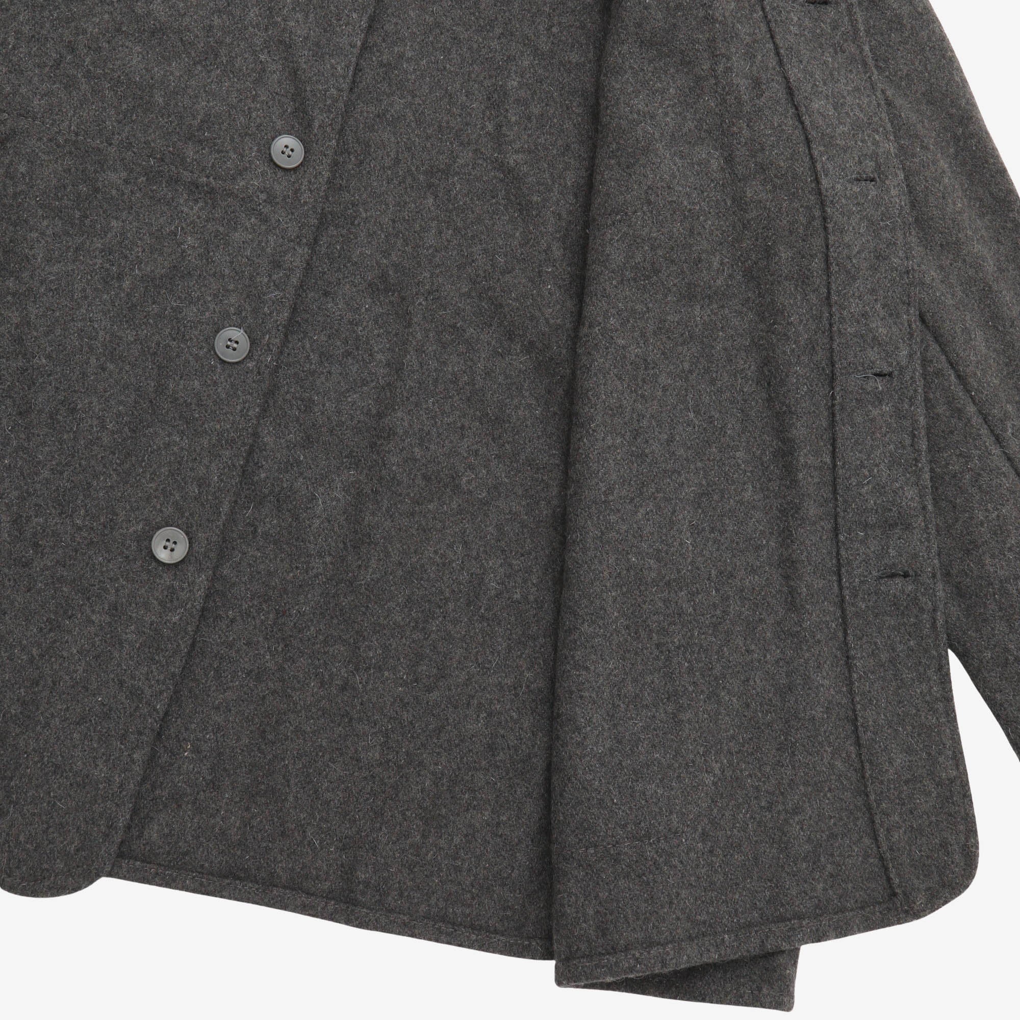French Wool Blend Chore Coat