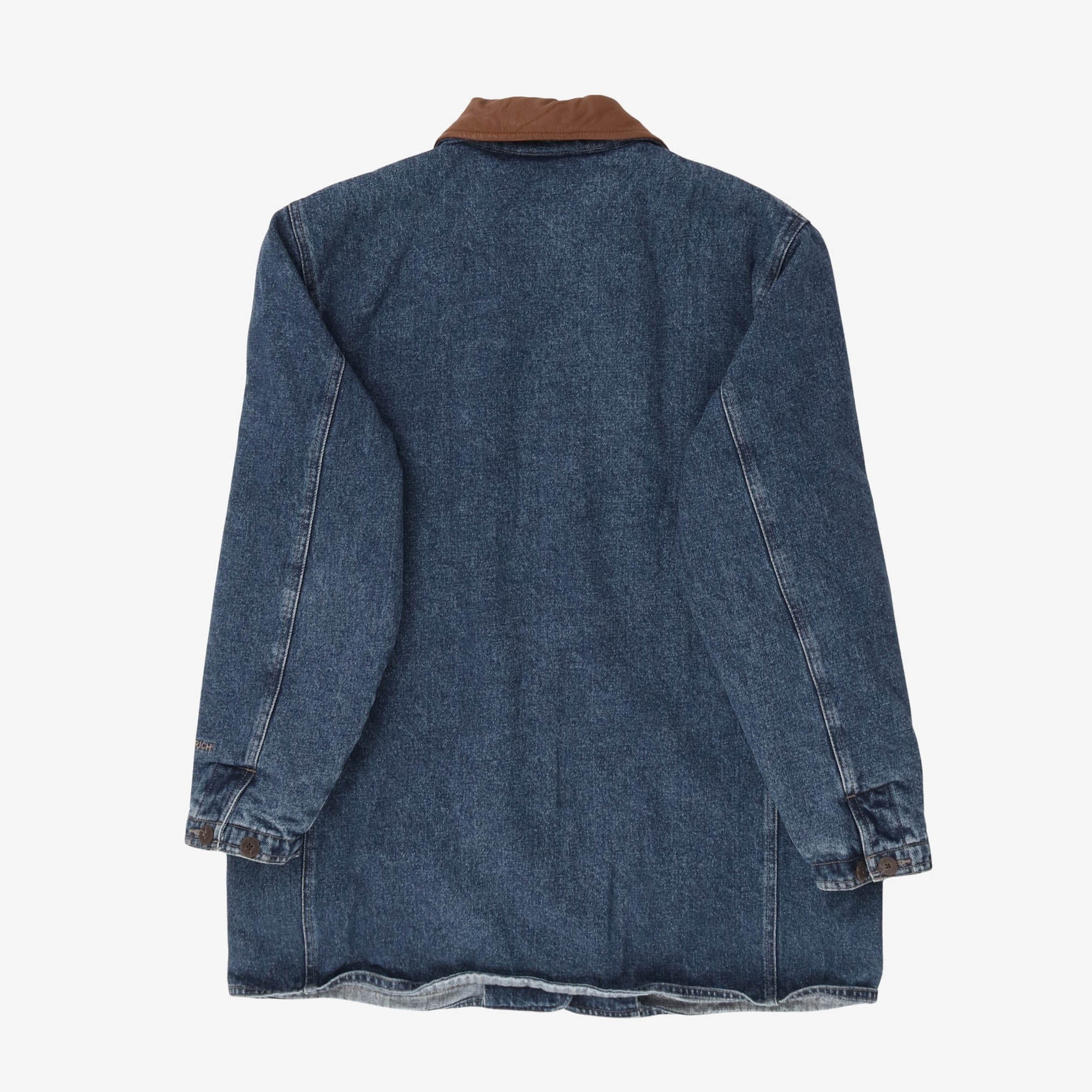 Vintage Fleece Lined Denim Jacket