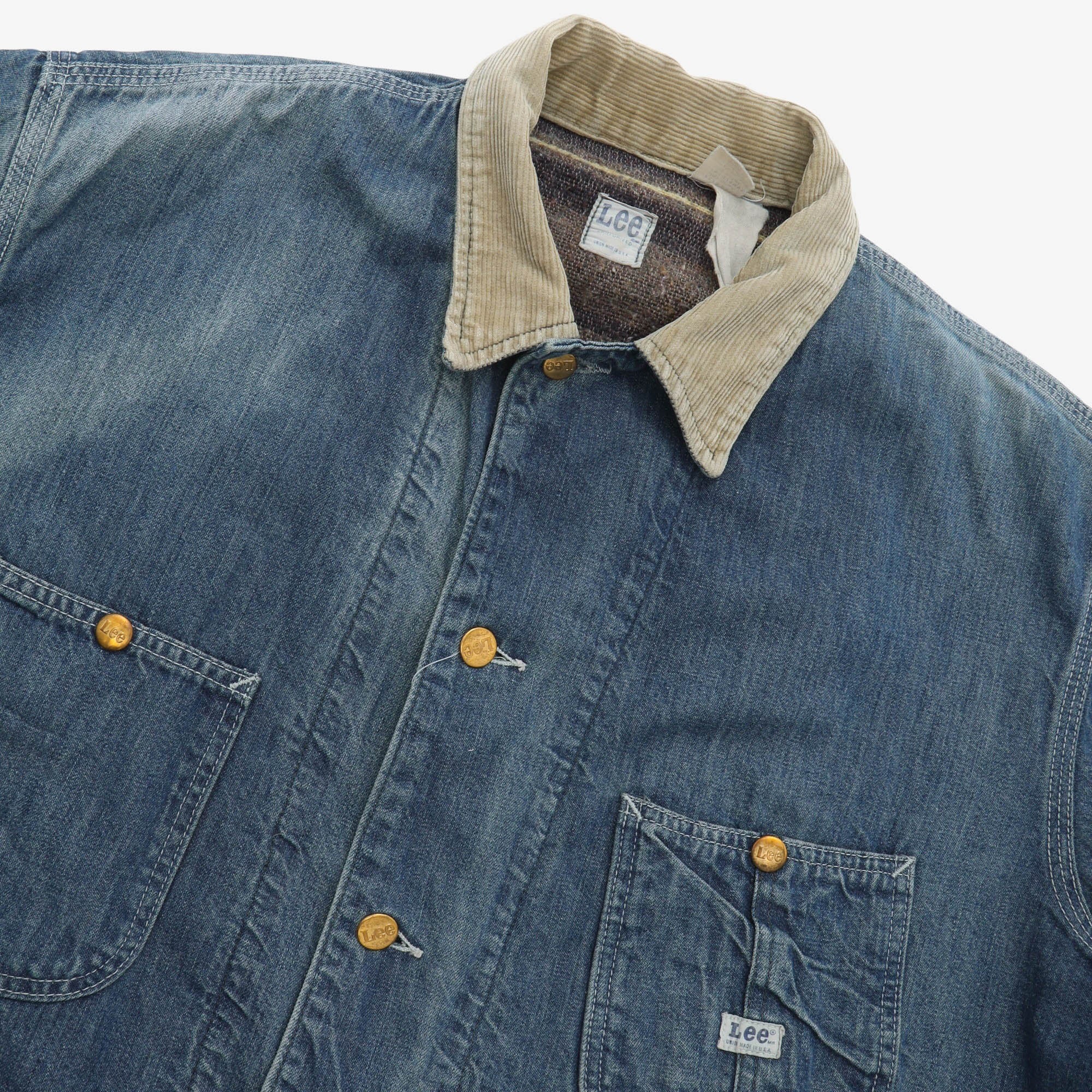 Vintage Denim Chore Jacket