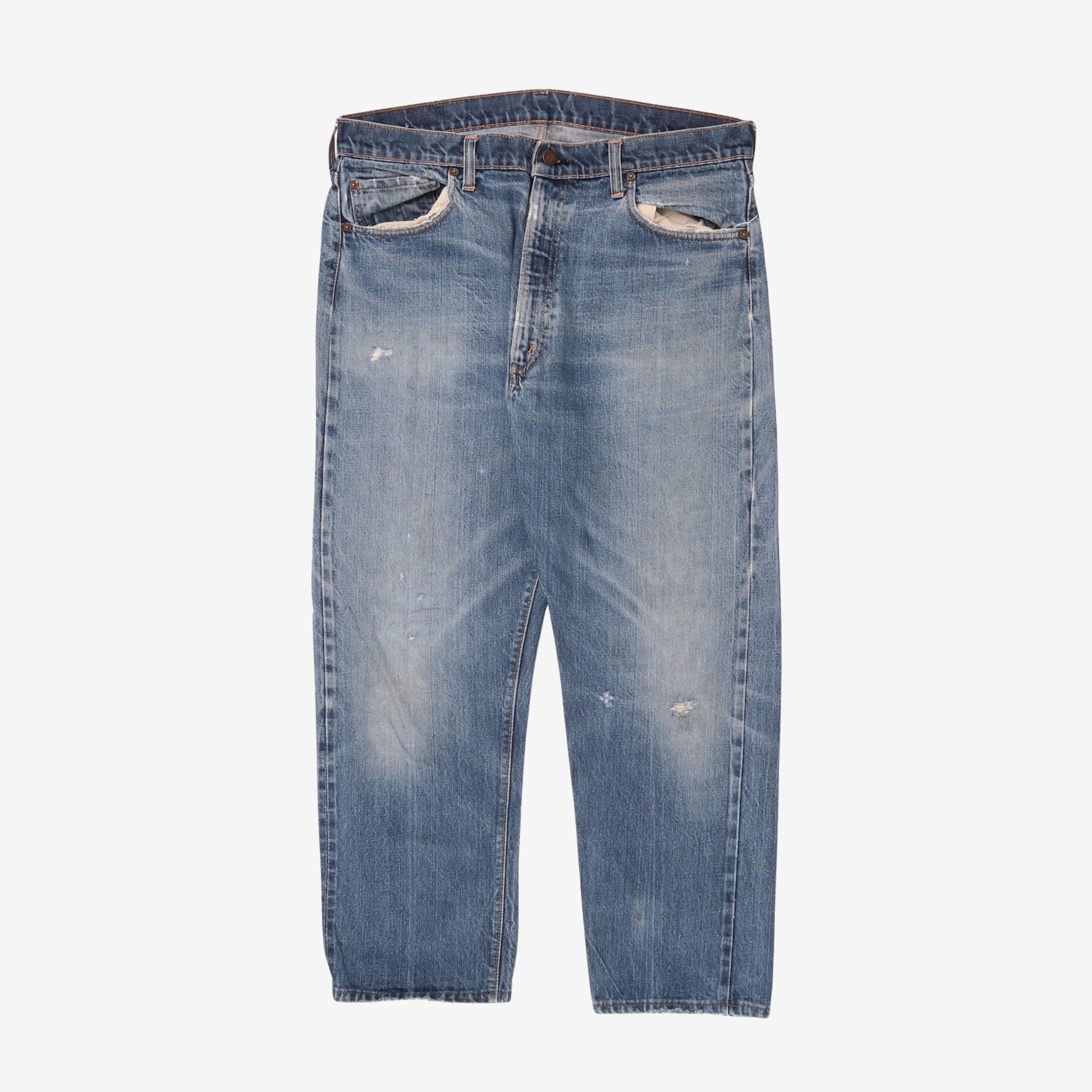 Vintage Selvedge Denim USA (Zip) (36W x 27L)