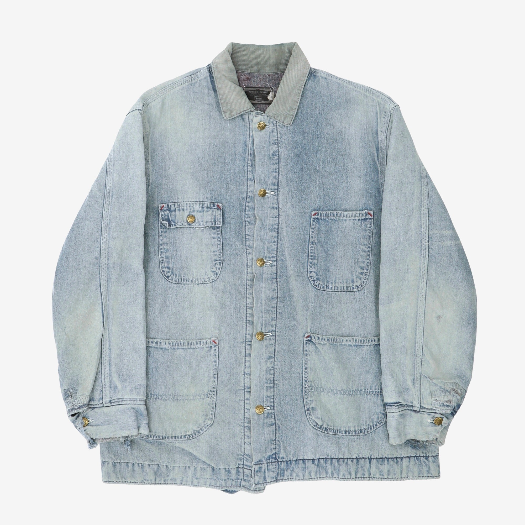 Vintage Denim Chore Jacket