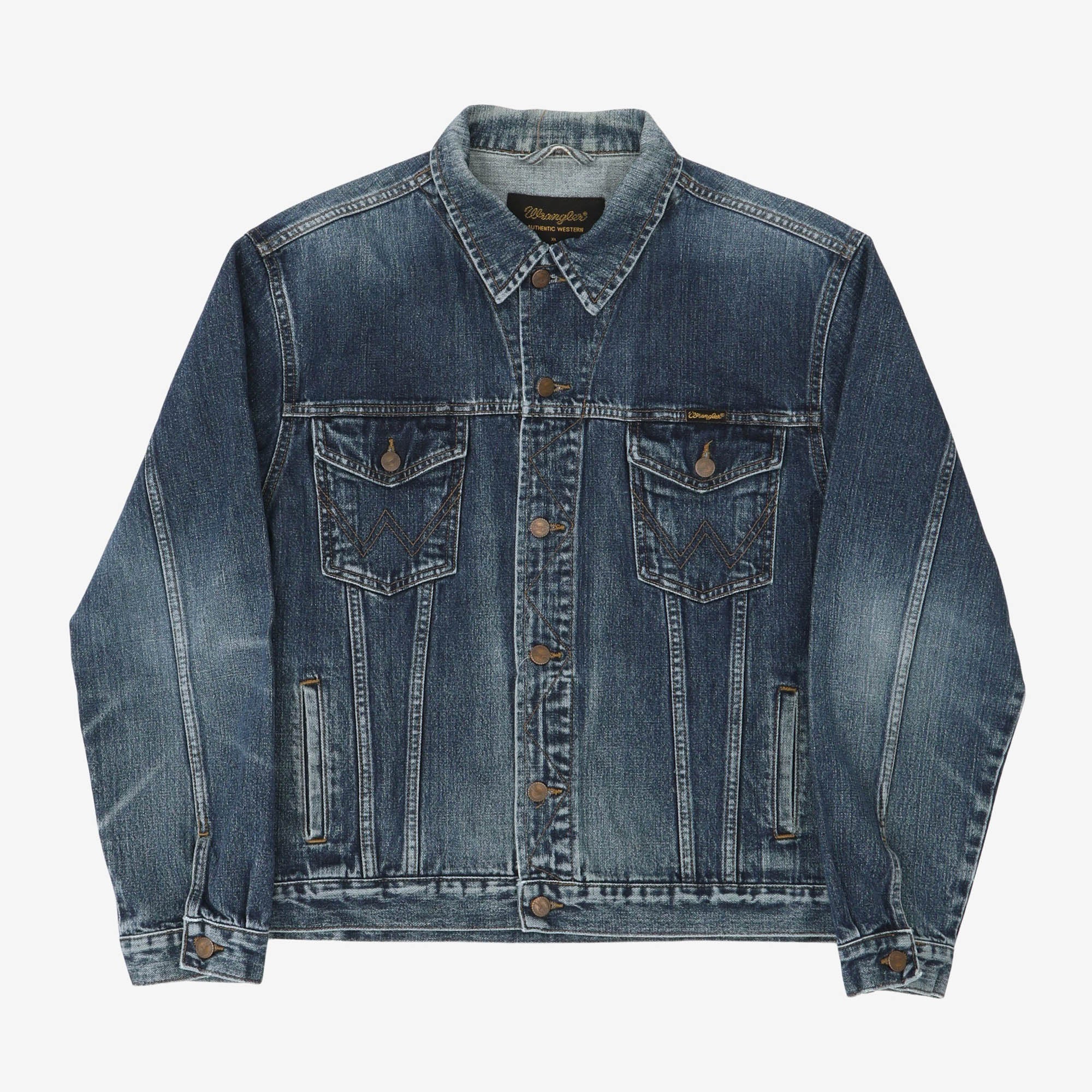 Vintage Denim Trucker Jacket
