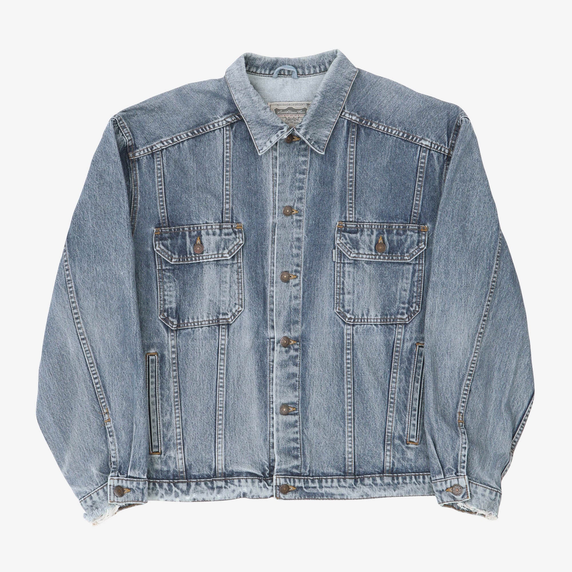 Vintage Silver Tab Trucker Denim Jacket