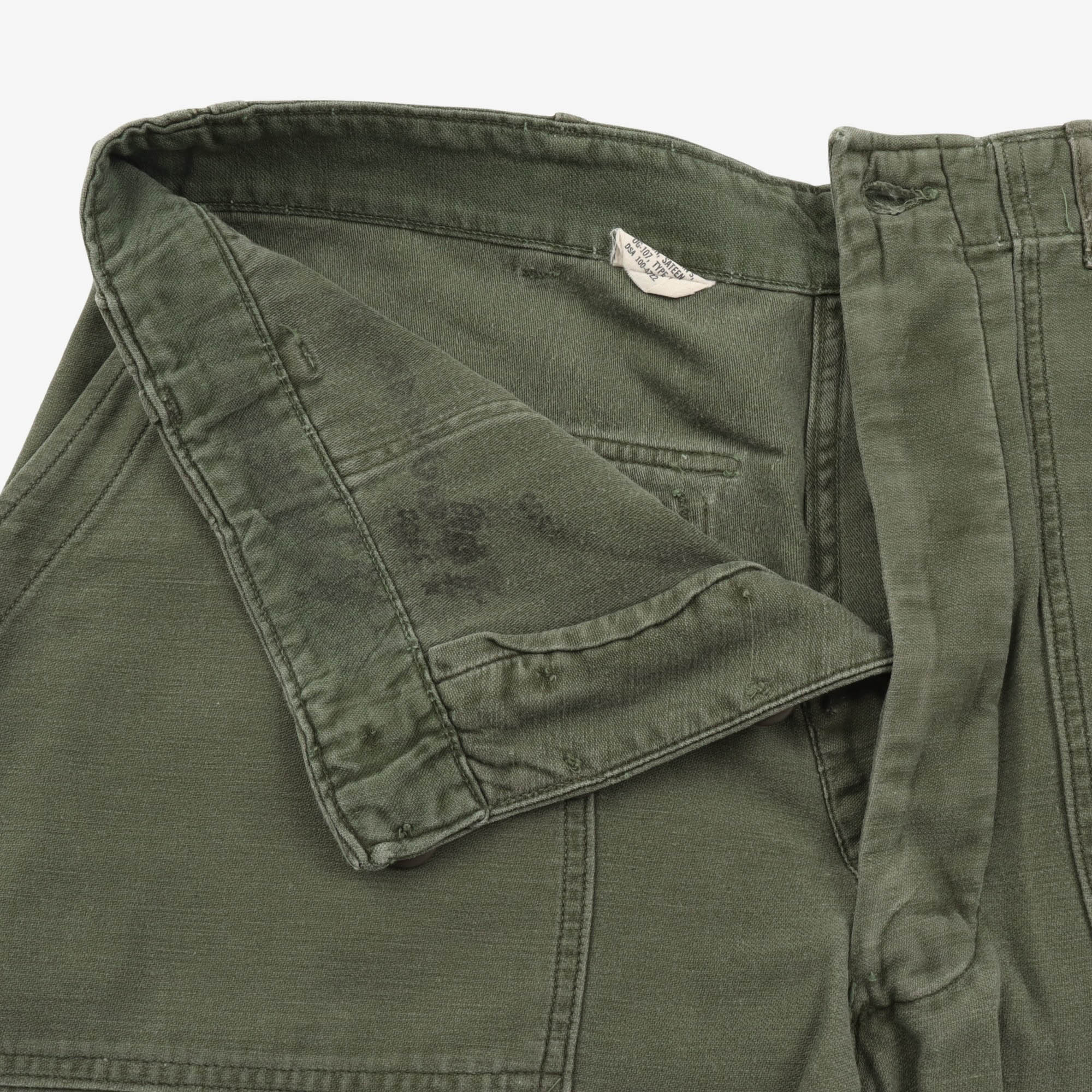 US Army OG-107 Fatigue Shorts (34W)