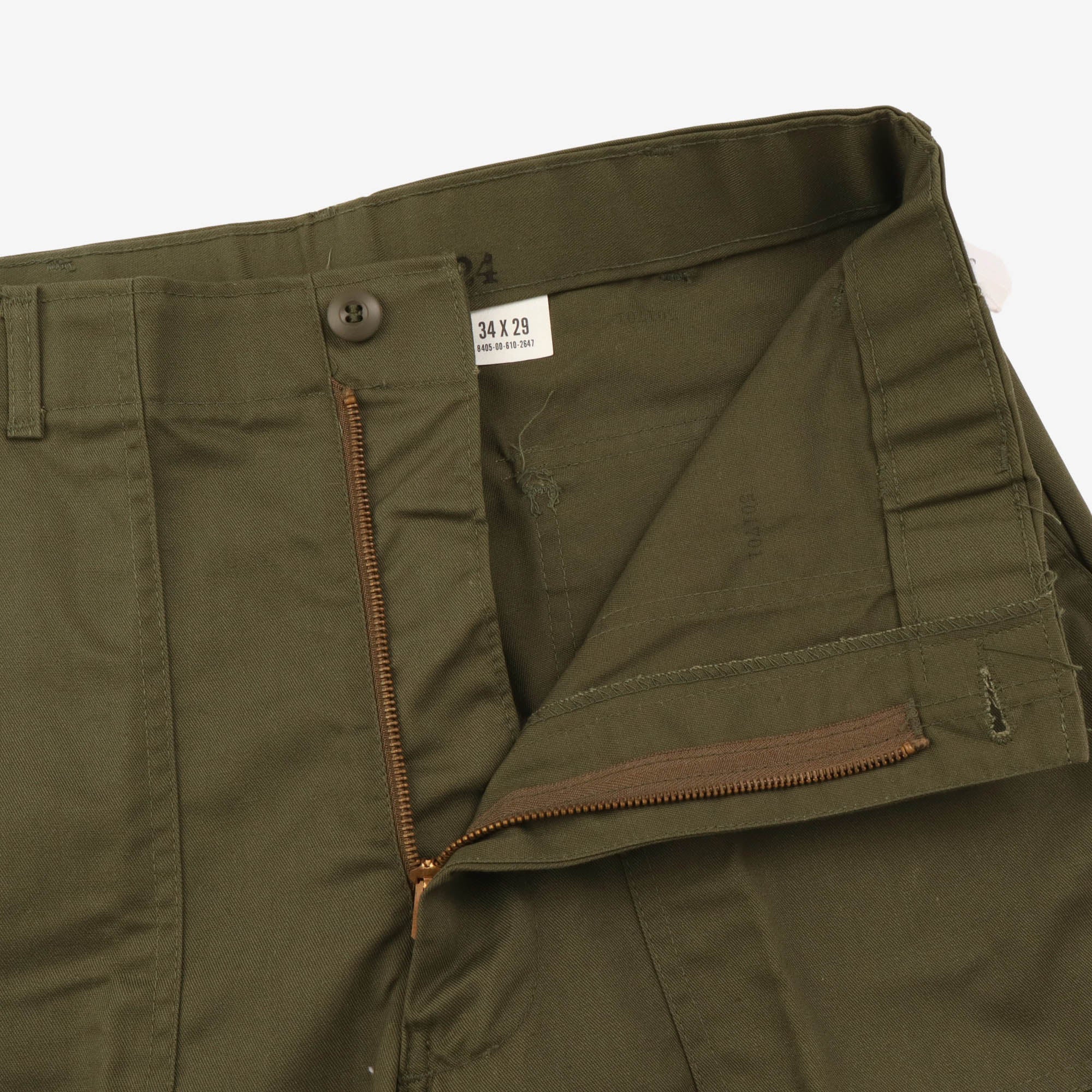 US Army OG-507 Fatigue Pants (32W x 26.5L)