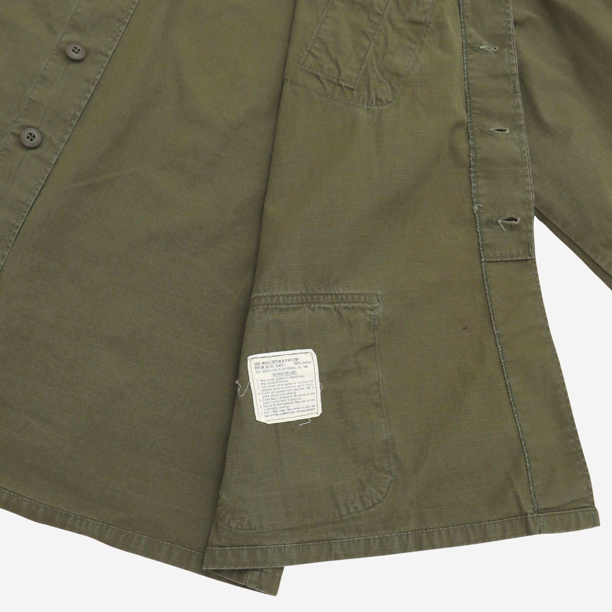 Army OG-107 Ripstop Jungle Jacket