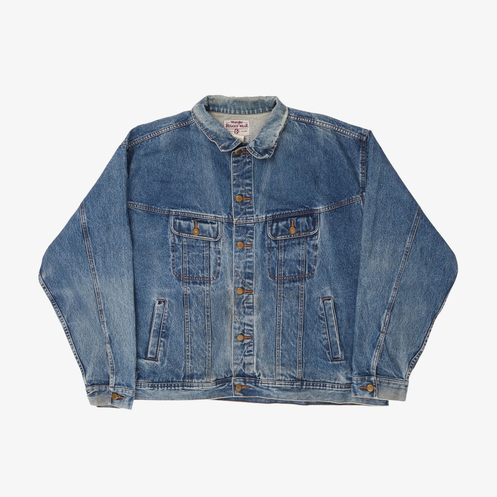 Vintage Denim Trucker Jacket