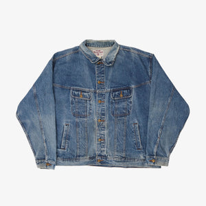 Vintage Denim Trucker Jacket