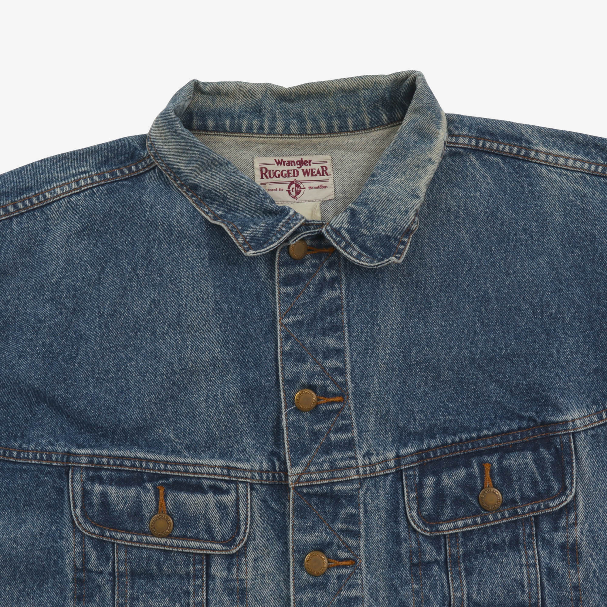 Vintage Denim Trucker Jacket