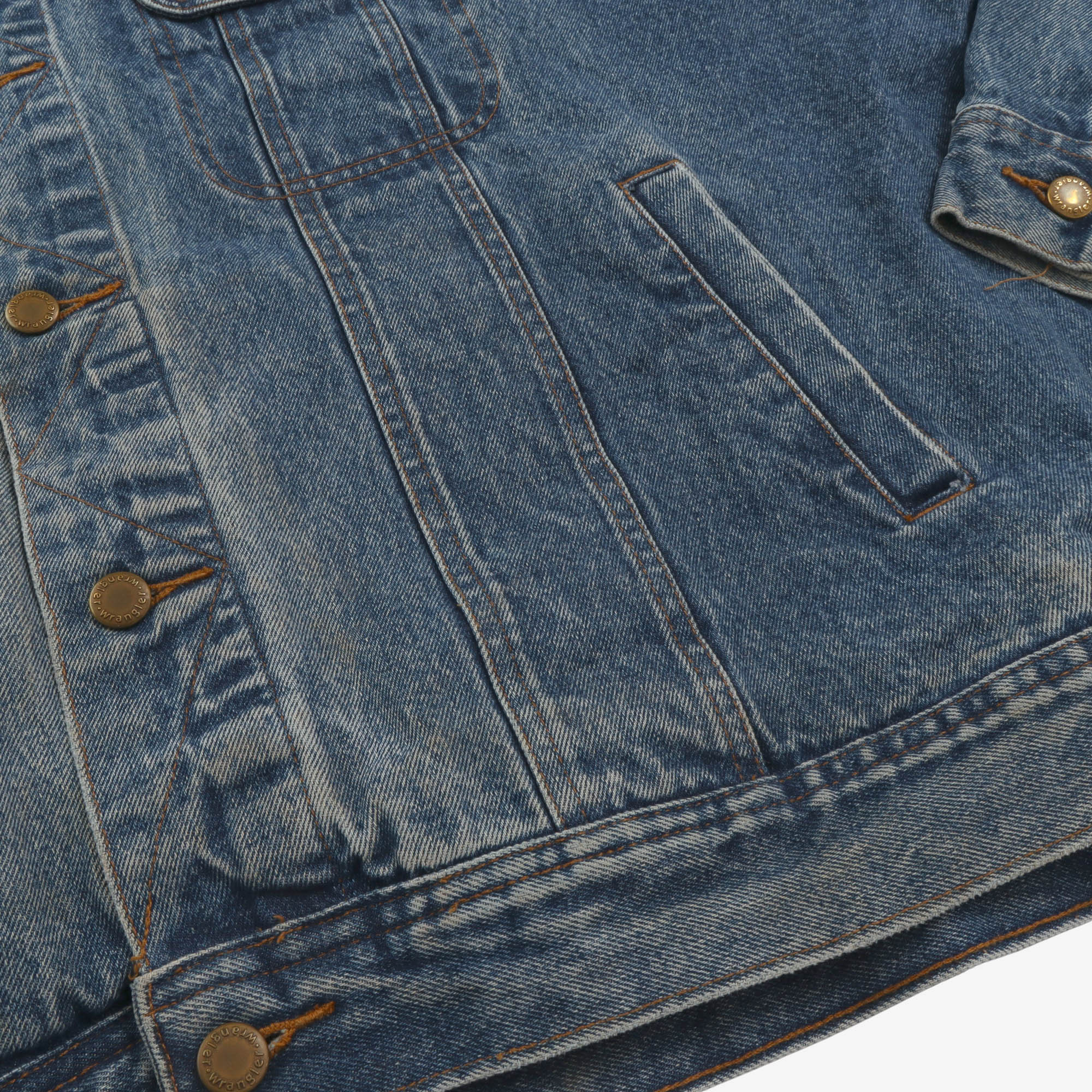 Vintage Denim Trucker Jacket