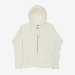 Waffle Knit Zip Hoodie