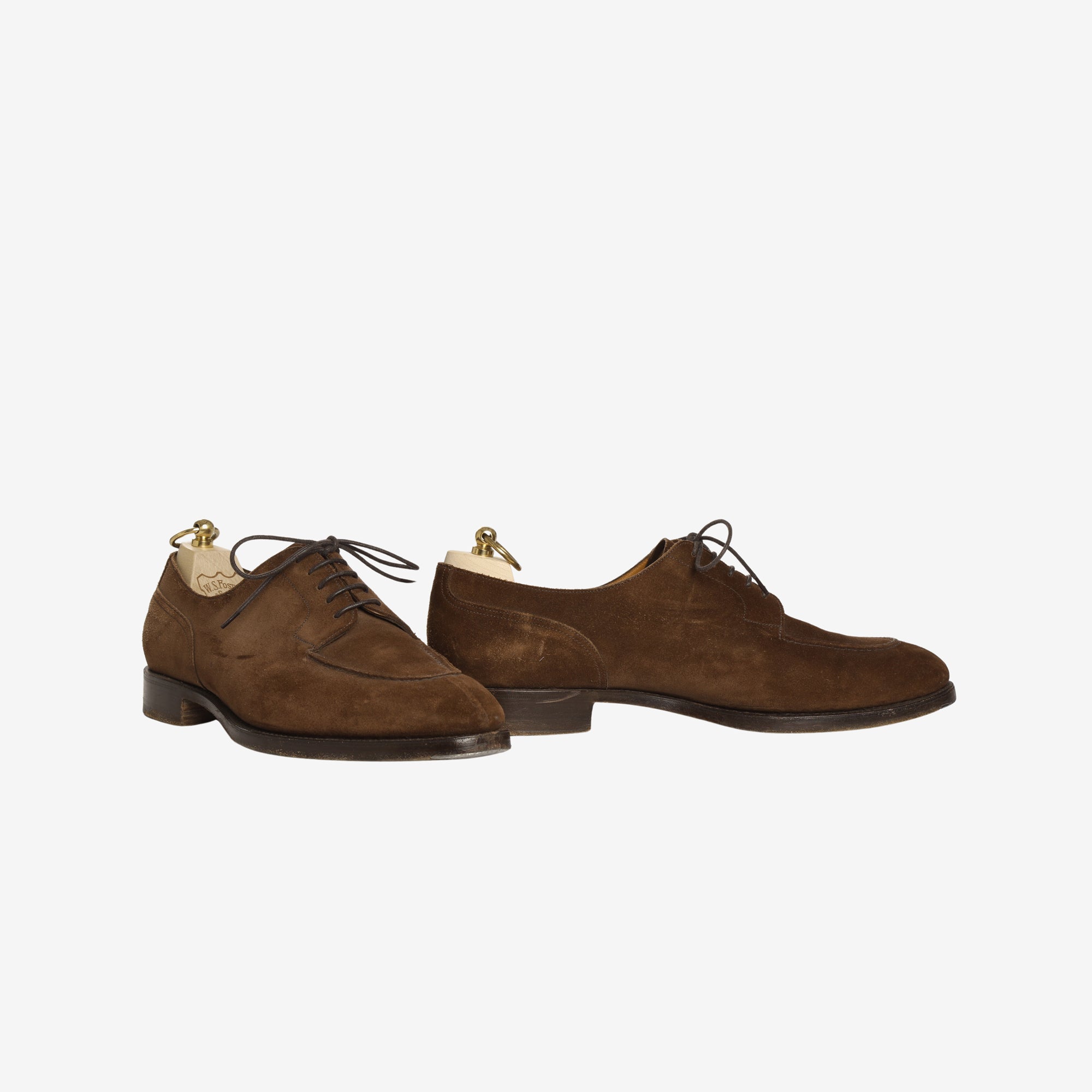 Moc-Toe Derby Shoes + Trees
