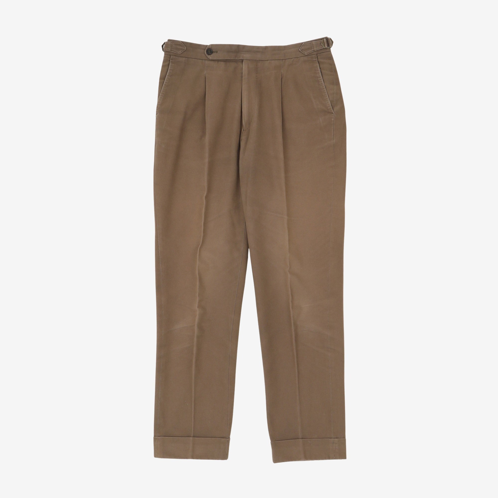Single Pleat Trousers