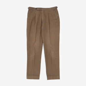 Single Pleat Trousers