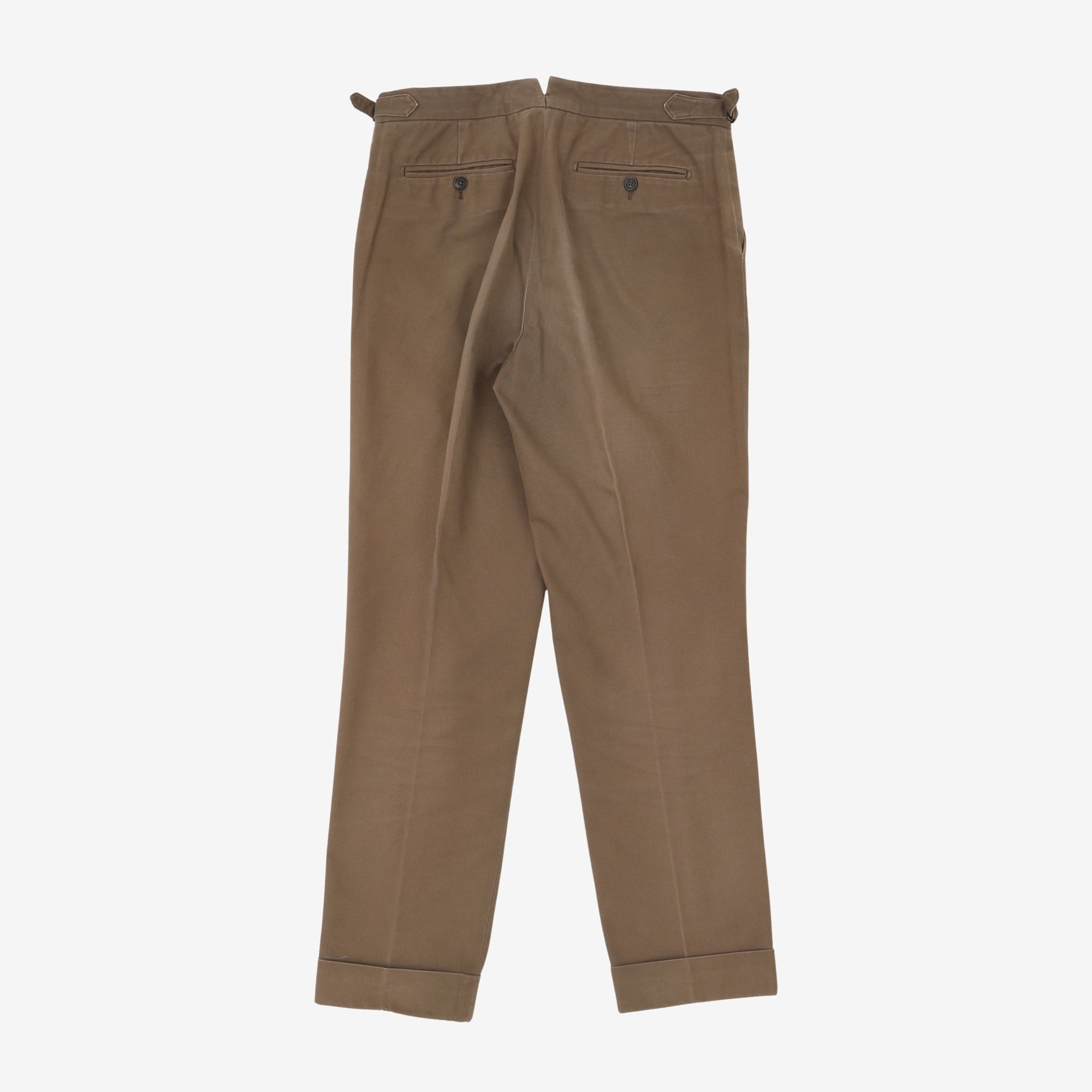 Single Pleat Trousers