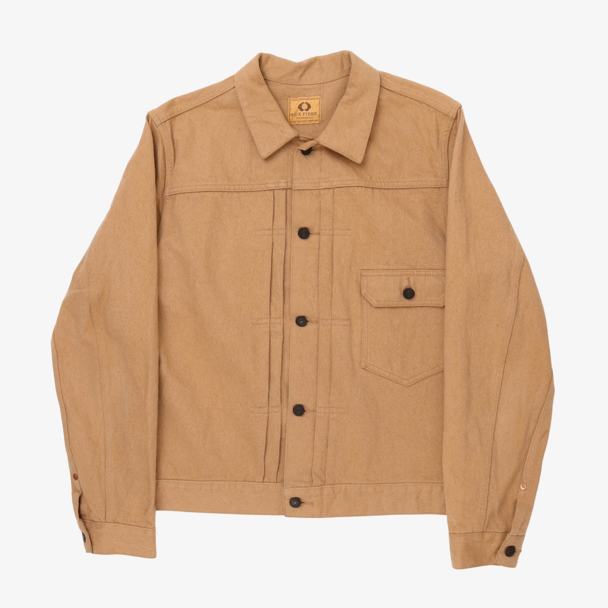 Fox Cotton Denim Jacket