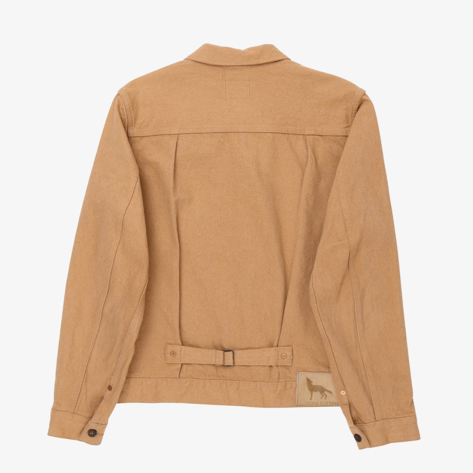 Fox Cotton Denim Jacket