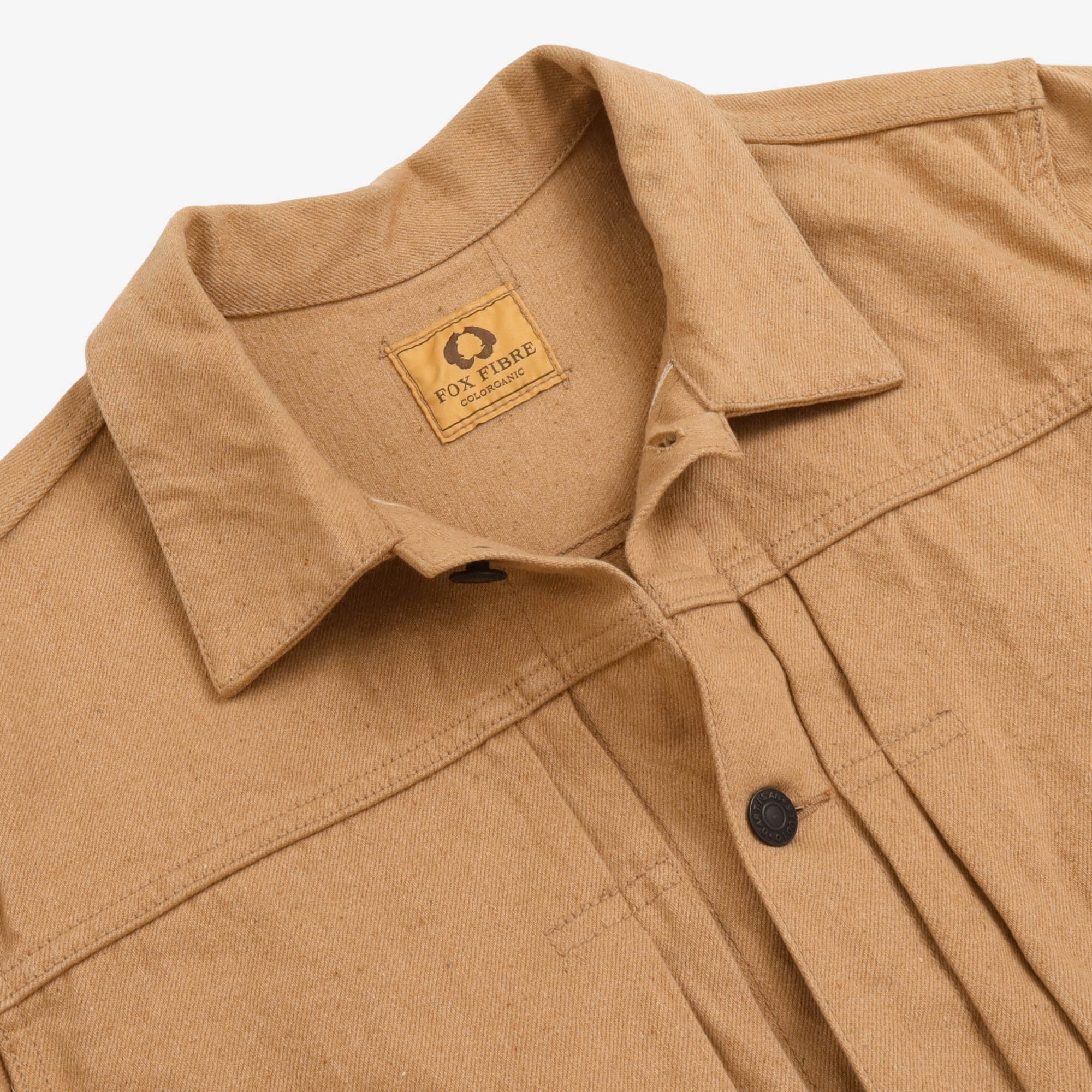 Fox Cotton Denim Jacket