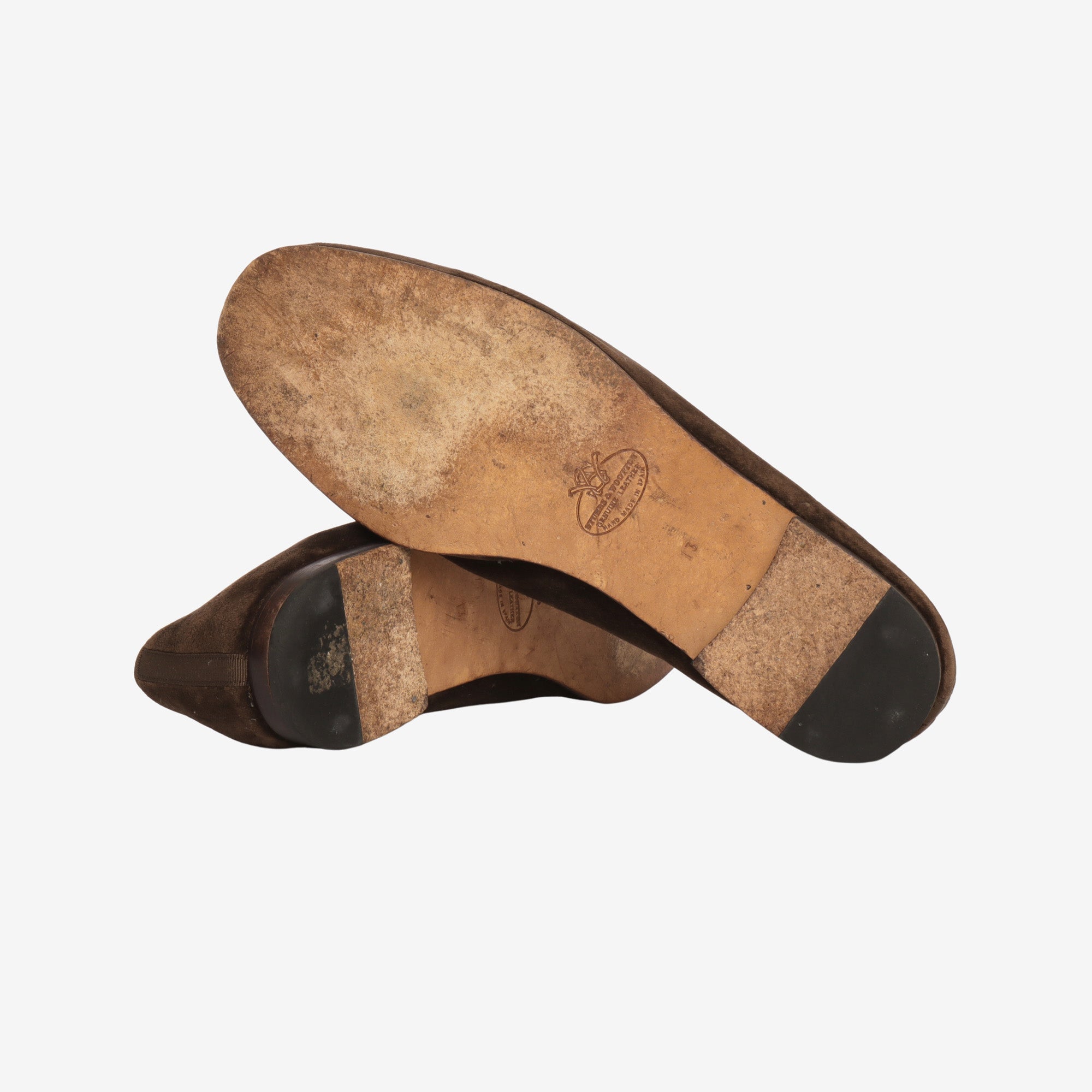 Velvet Embroidered Giraffe Loafers