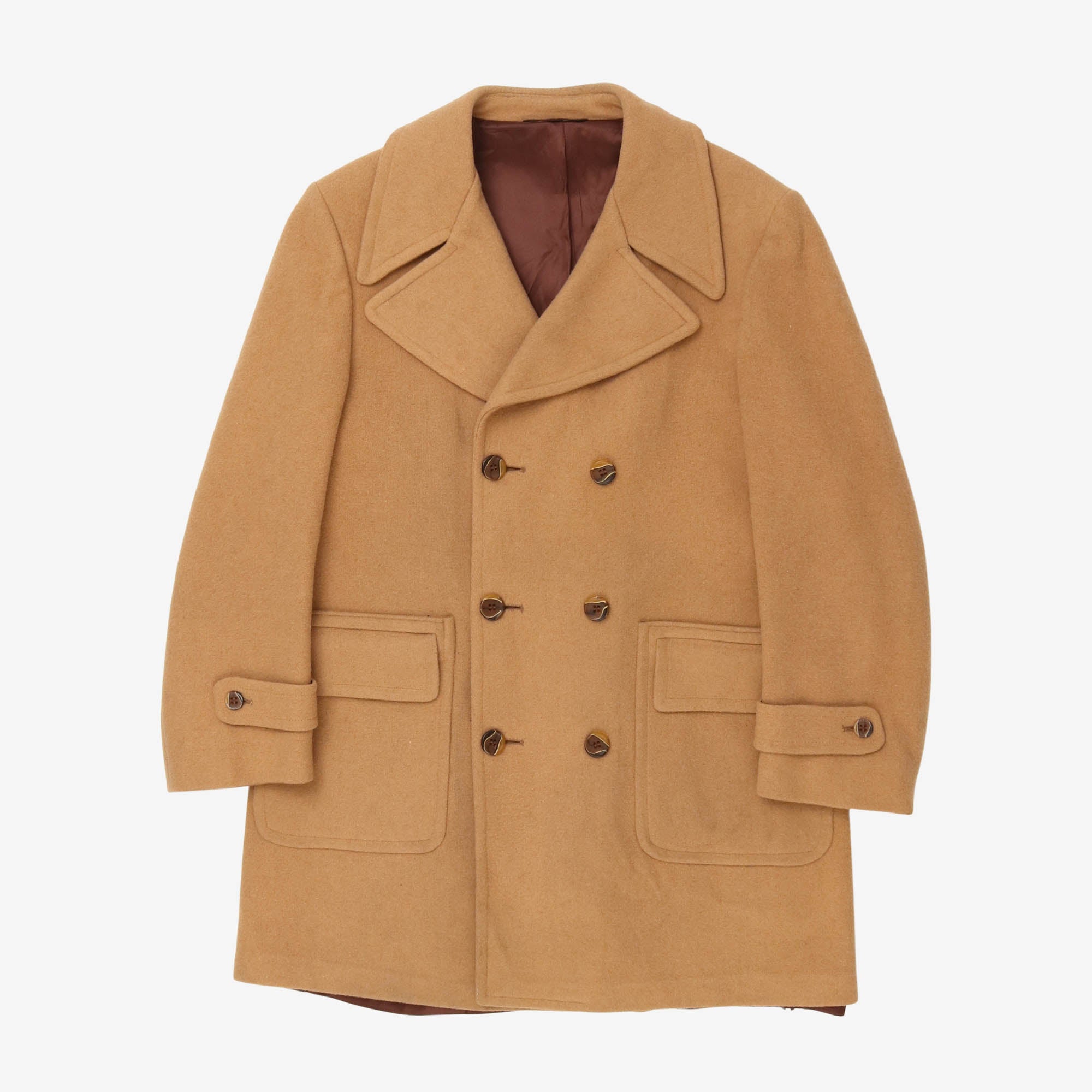 London Fog DB Wool Overcoat