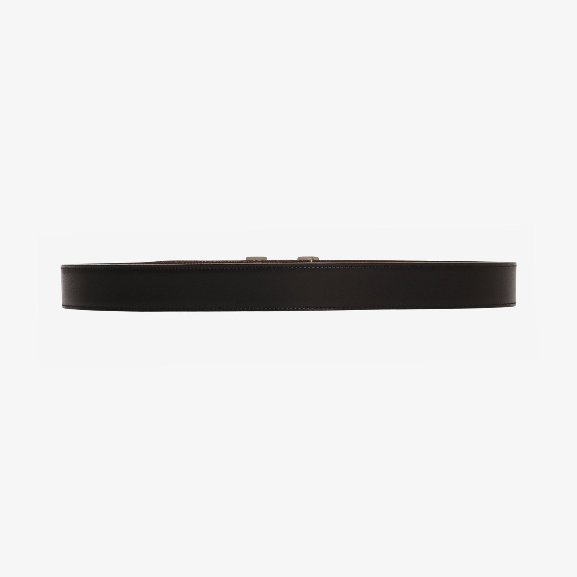 Vintage 90s Reversible Leather Belt + Buckle + Additional Strap