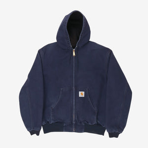 Vintage Detroit Zip Hoodie