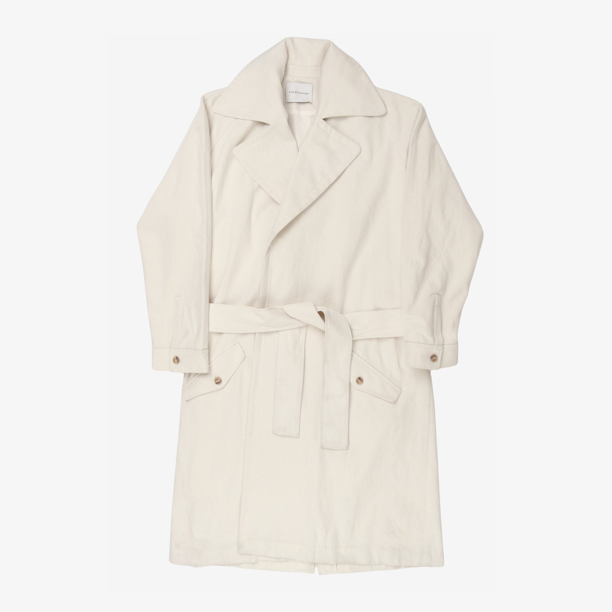 Cotton Twill Trench Coat