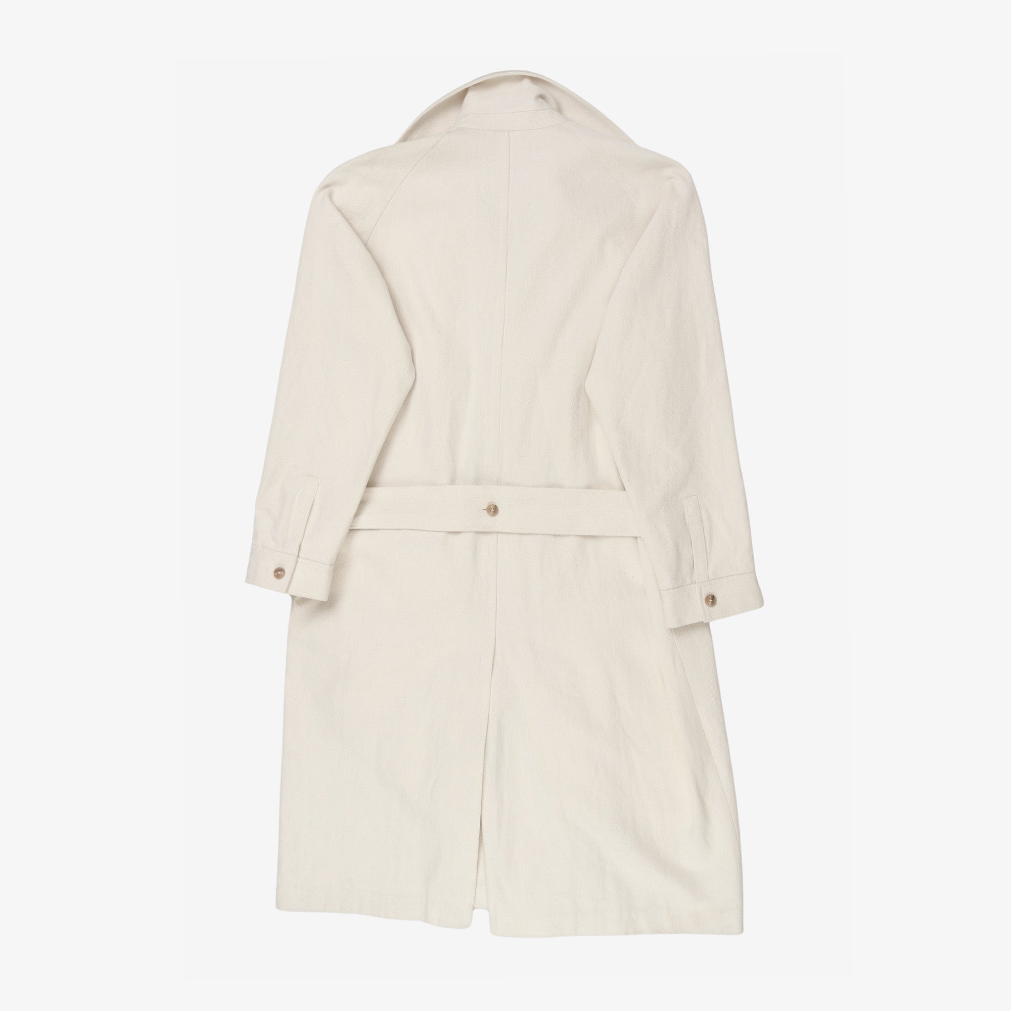 Cotton Twill Trench Coat