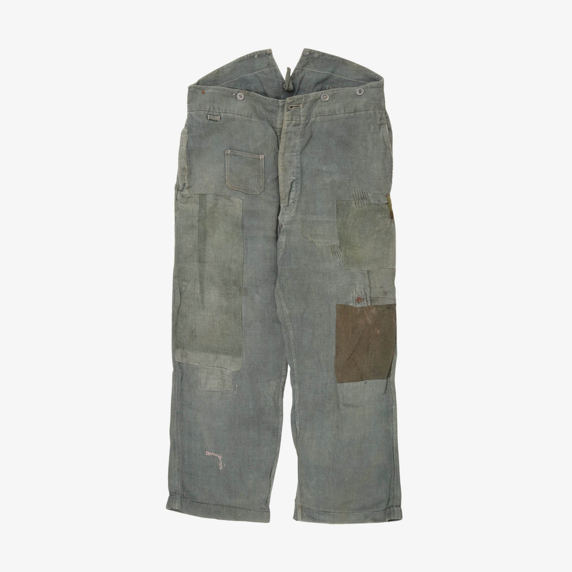 1930s Patchwork Boro Pants