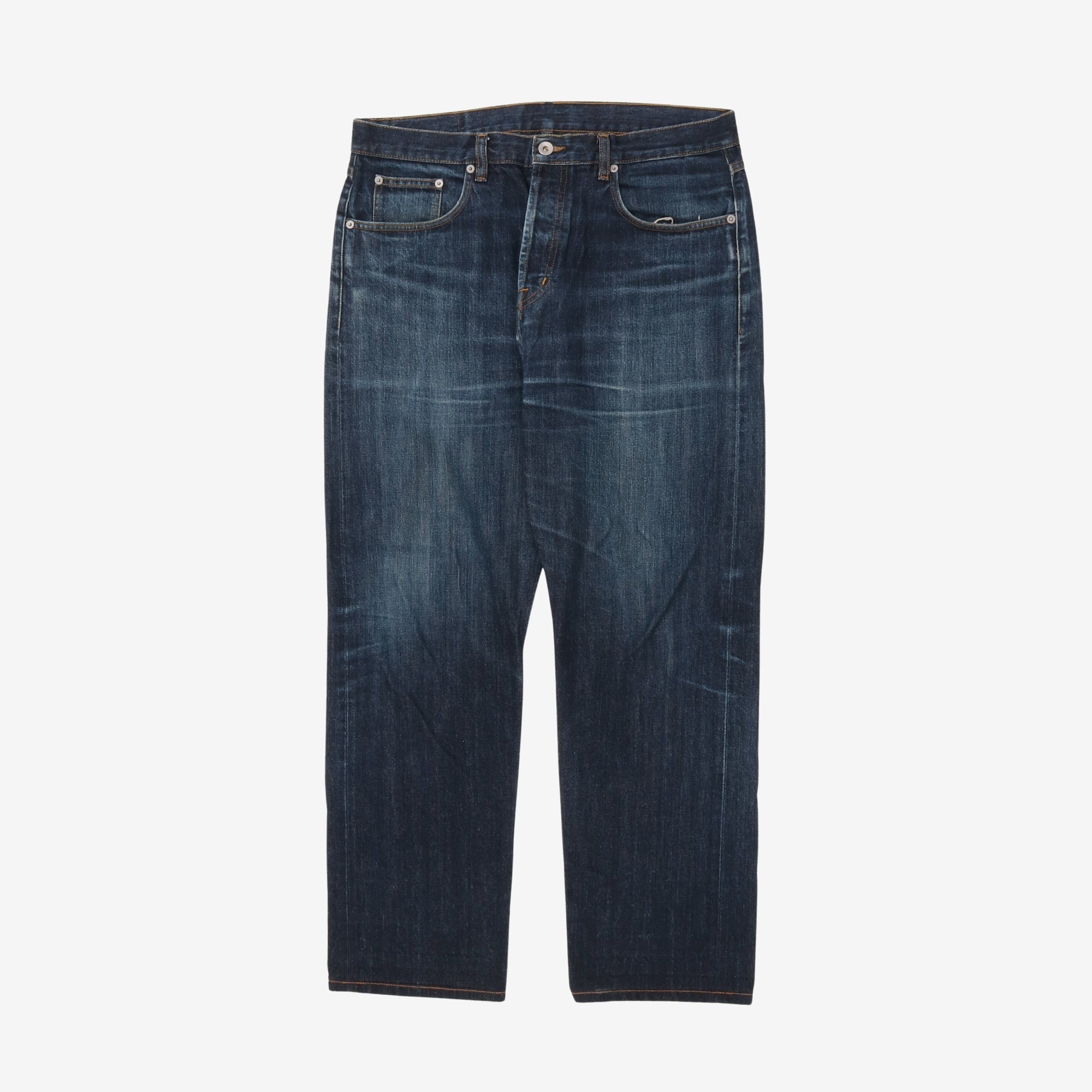 13.5oz Regular Tapered Selvedge Denim (35W X 27.5L)